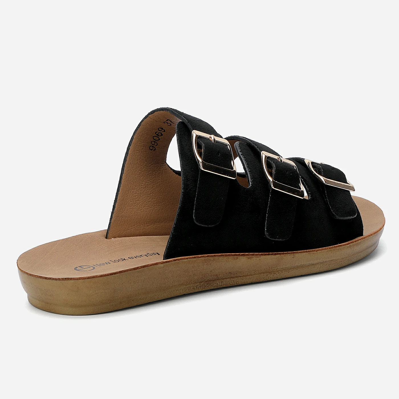 כפכף שטוח שחור 41