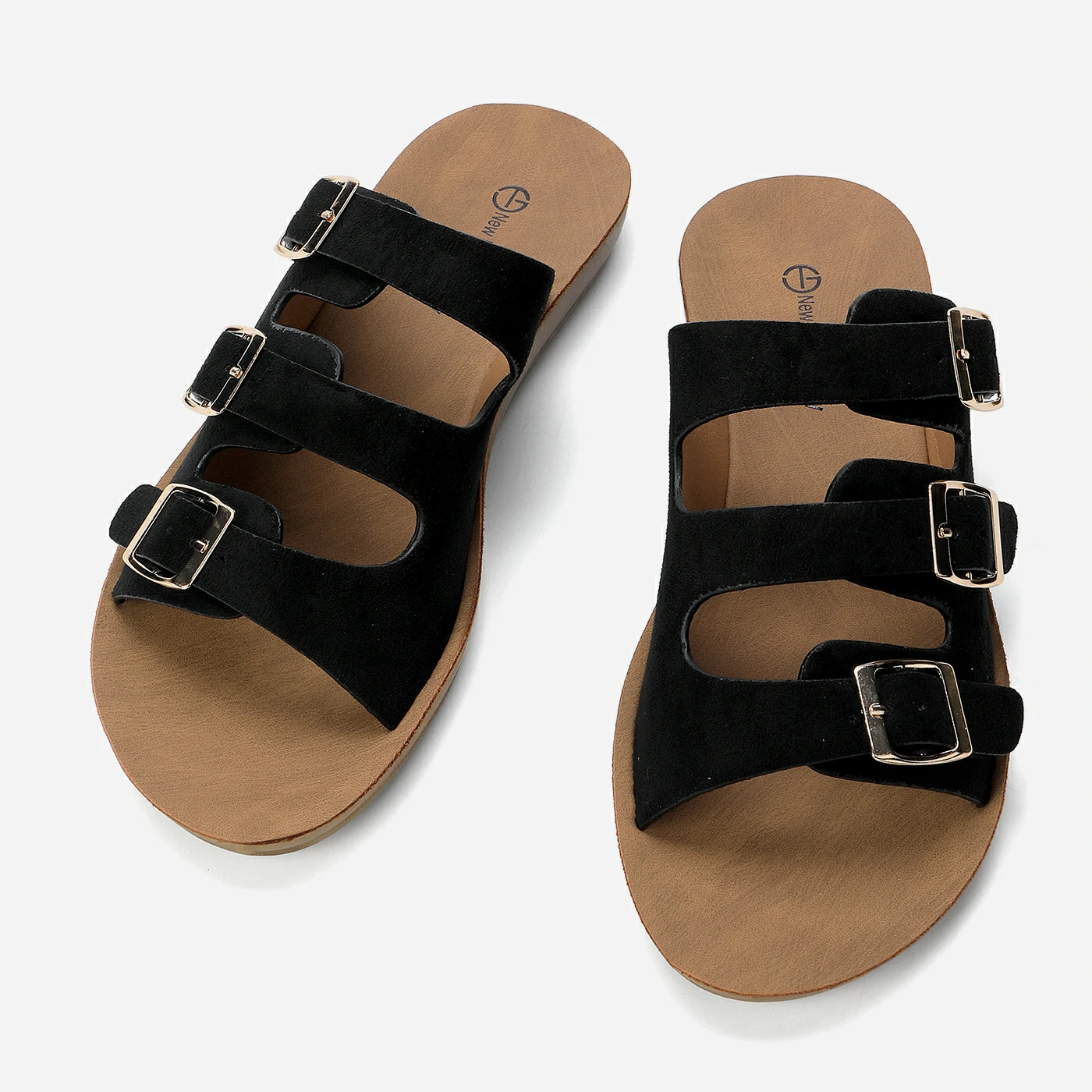 כפכף שטוח שחור 41