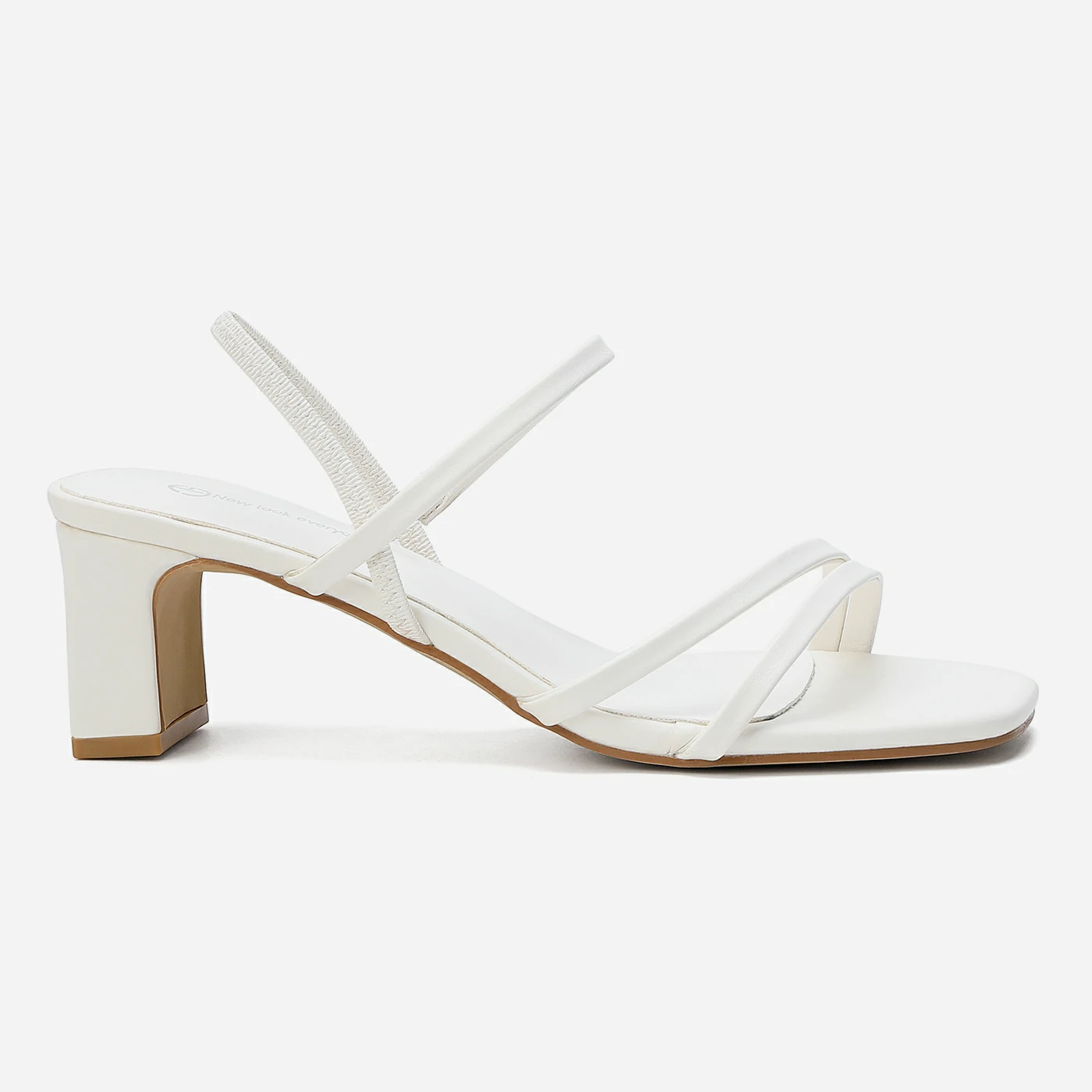 סנדל עקב לבן 37