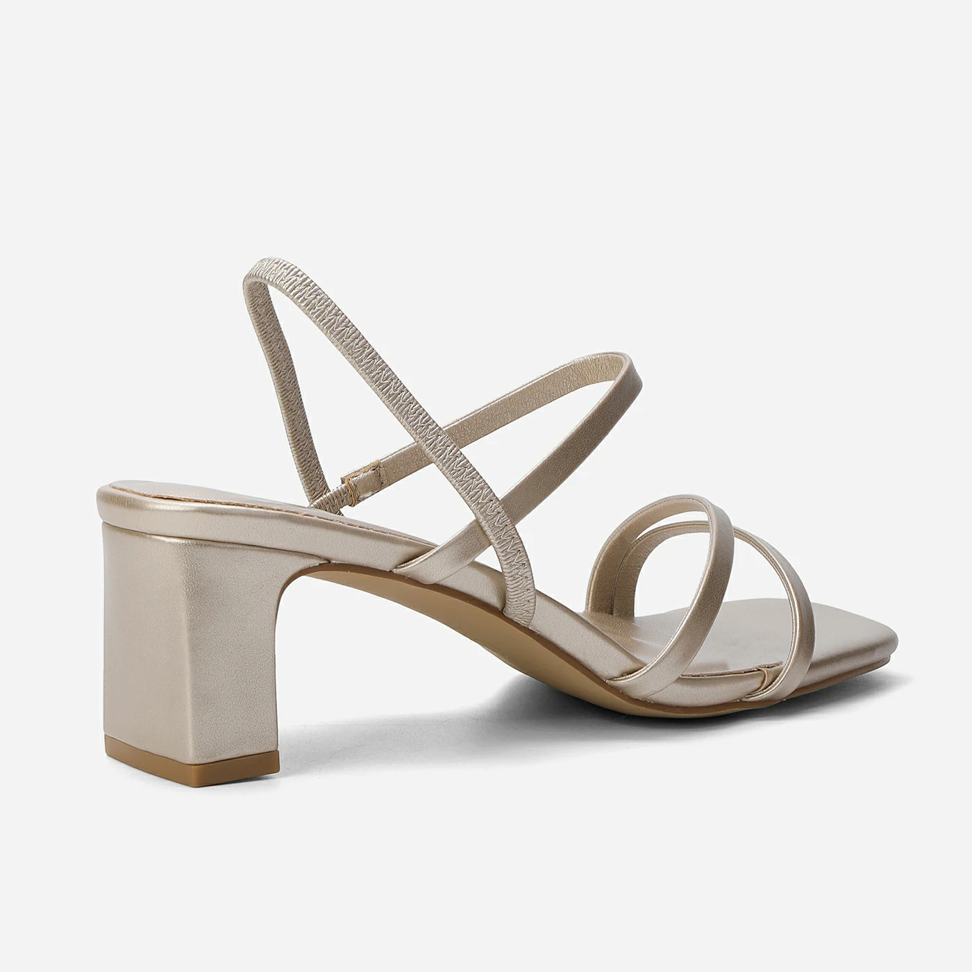 סנדל עקב זהב 36