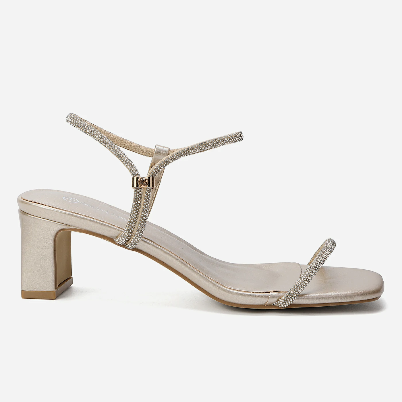 סנדל עקב זהב 41