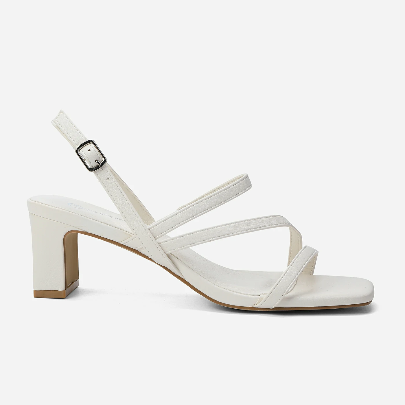 סנדל עקב לבן 41