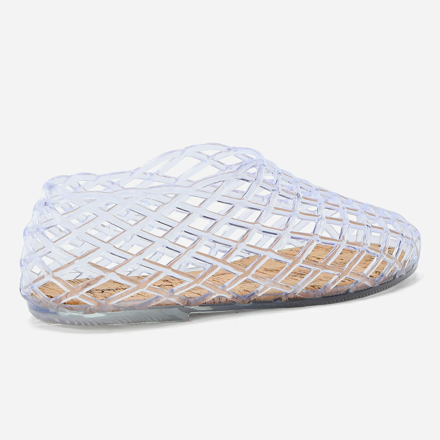 סנדל שטוח שקוף 36