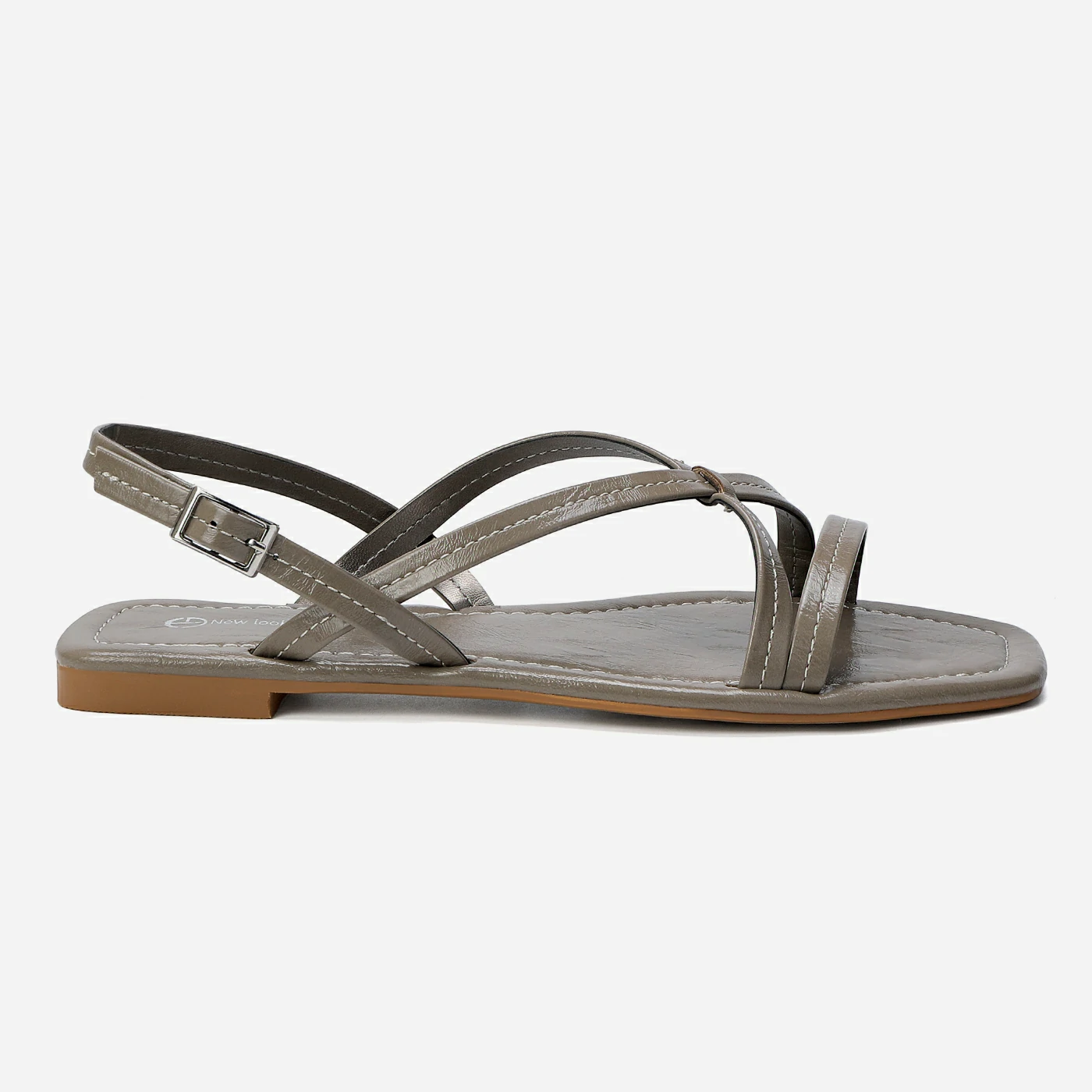 סנדל שטוח זית 36