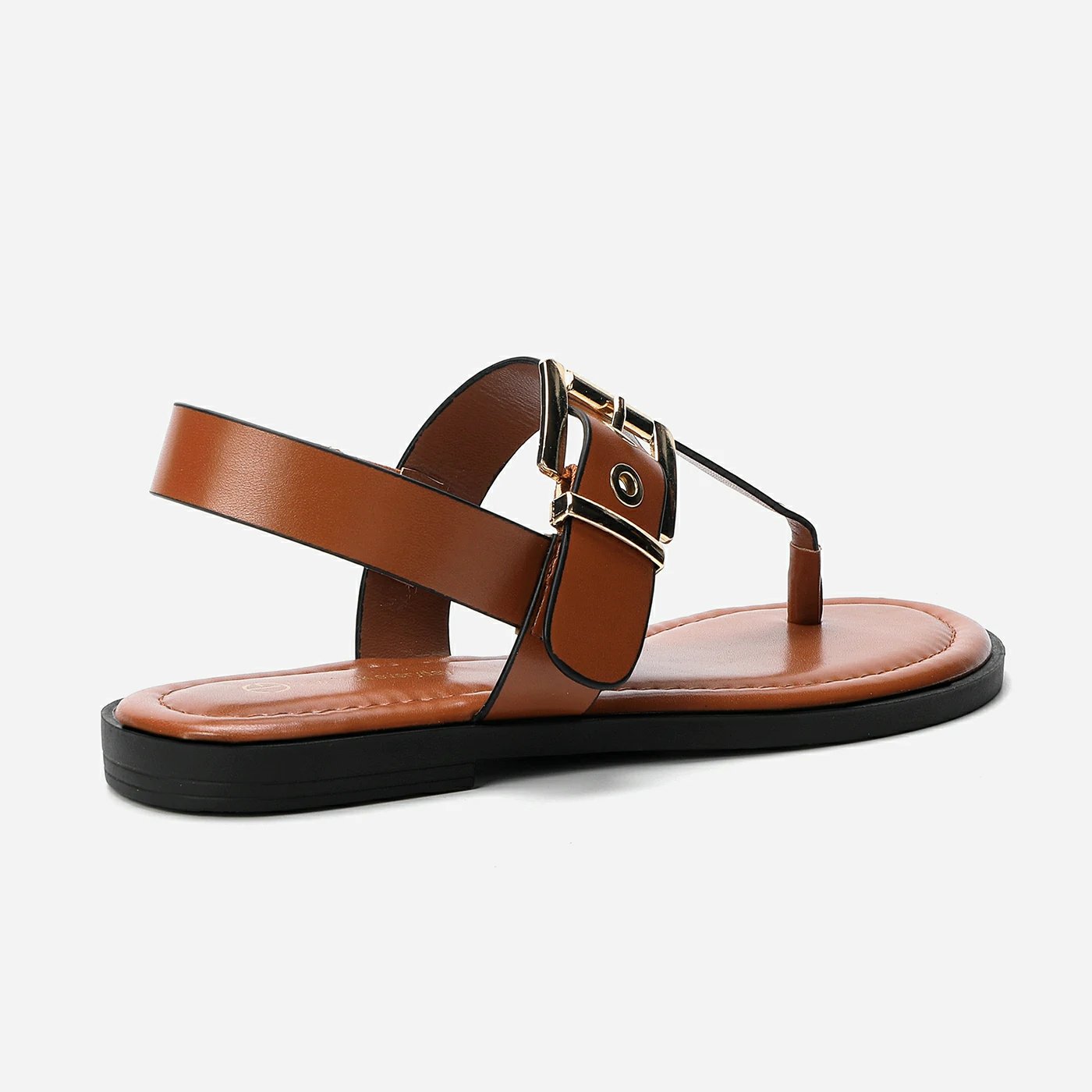 סנדל שטוח כאמל 41