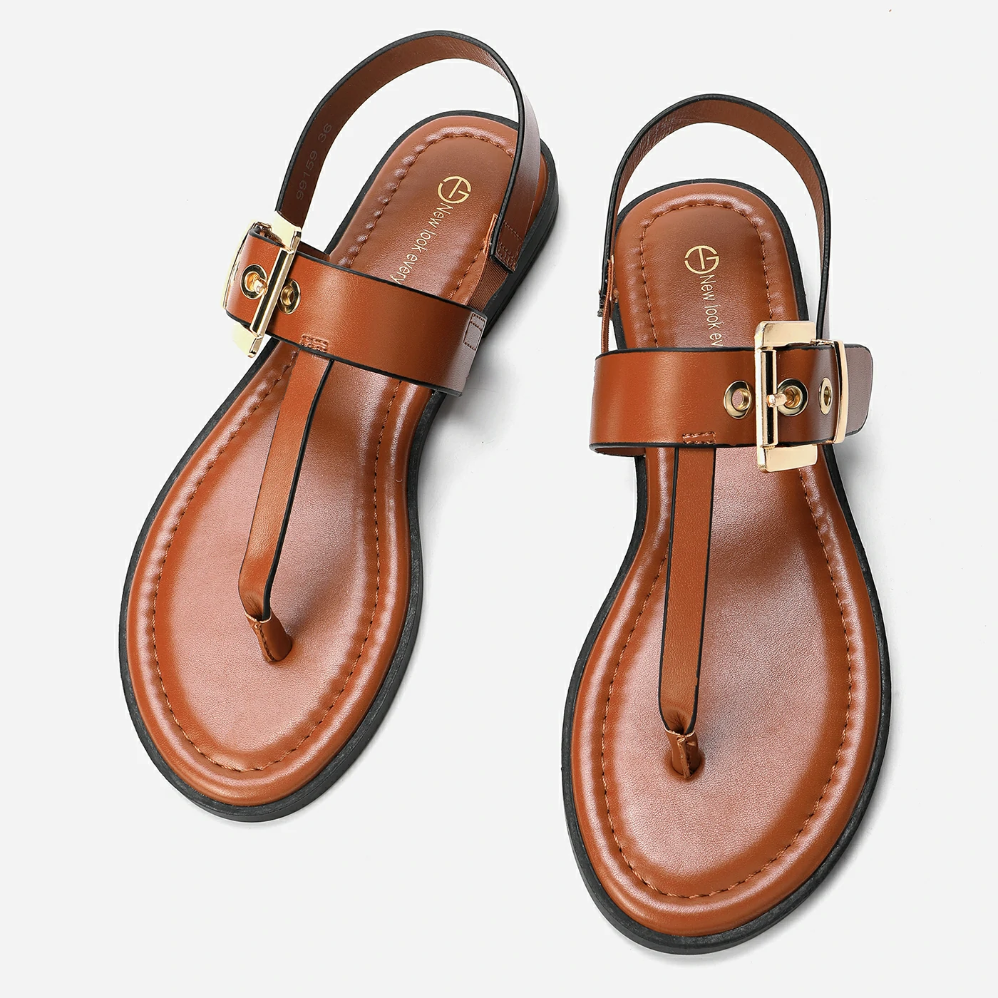 סנדל שטוח כאמל 41