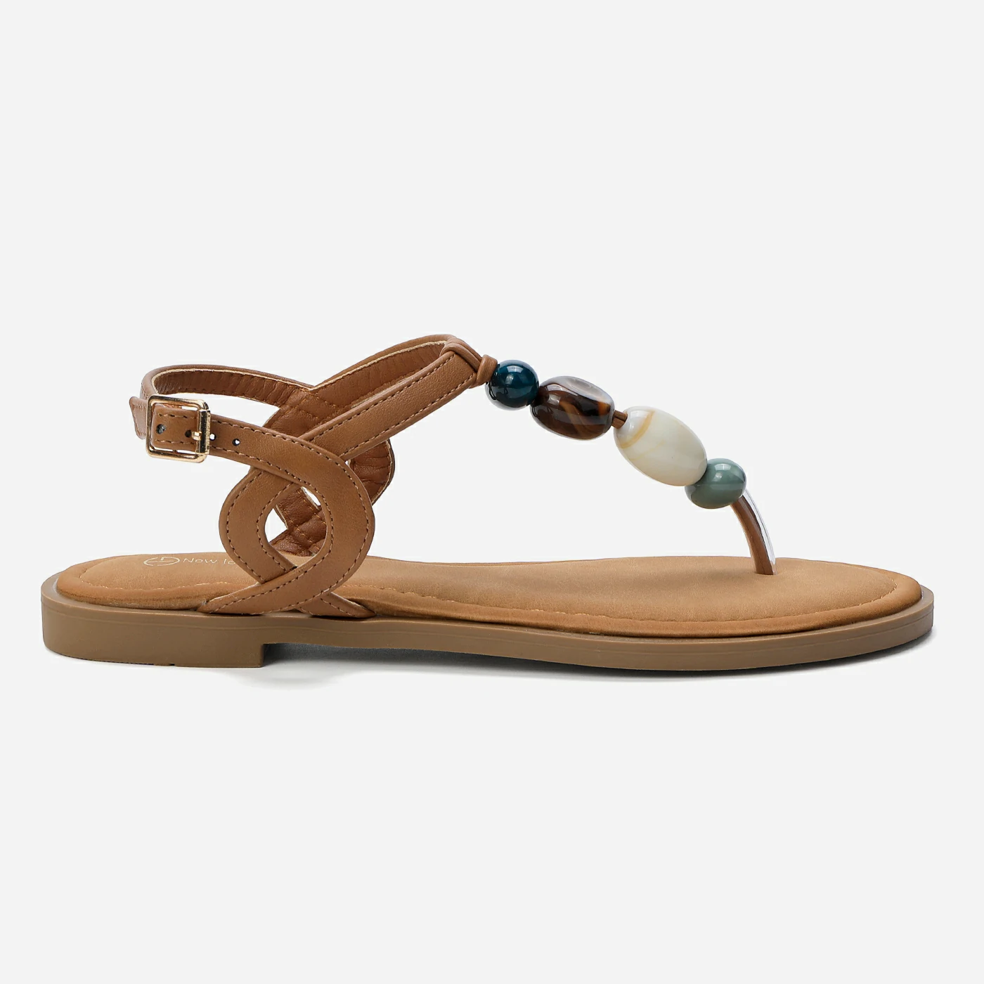 סנדל שטוח כאמל 38