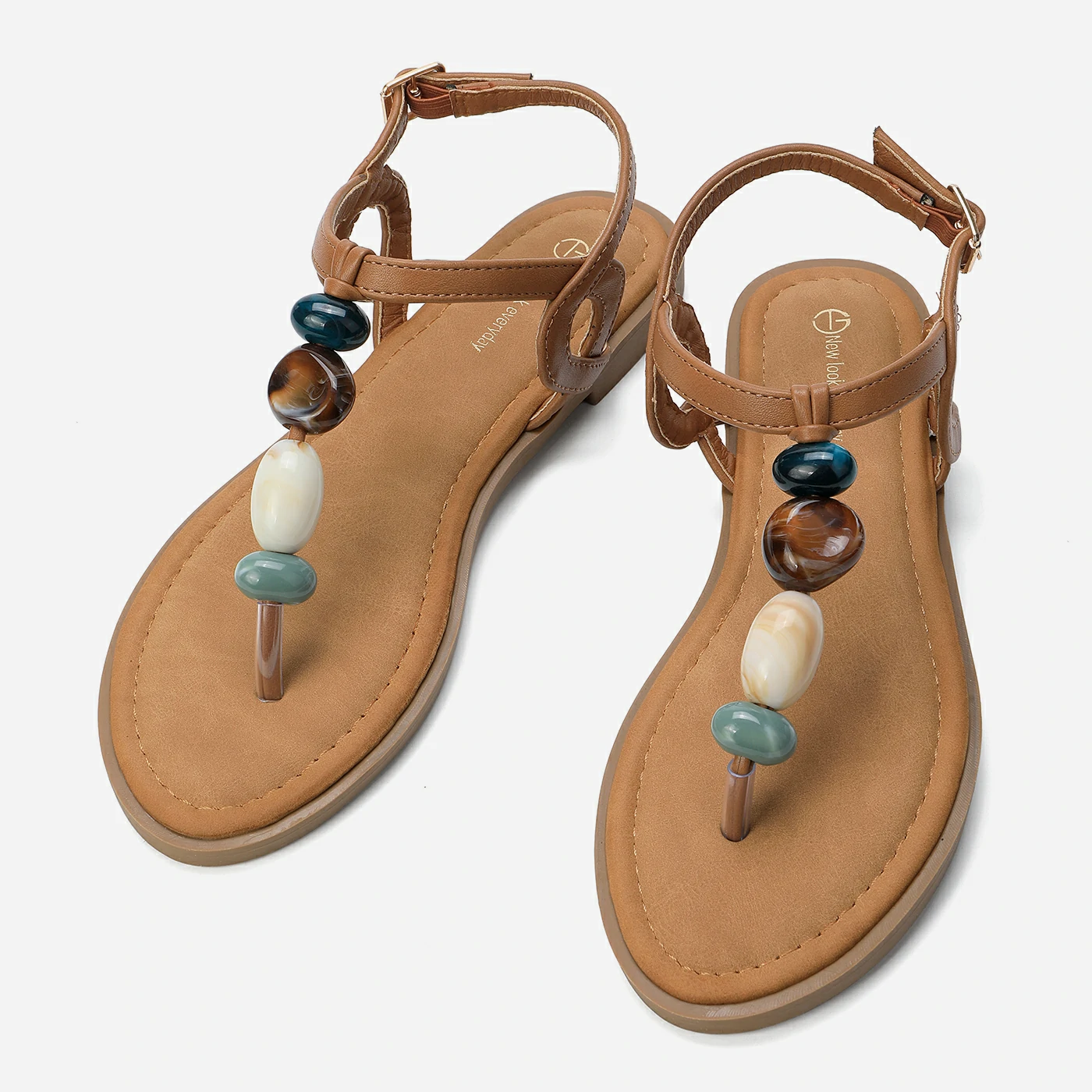 סנדל שטוח כאמל 38