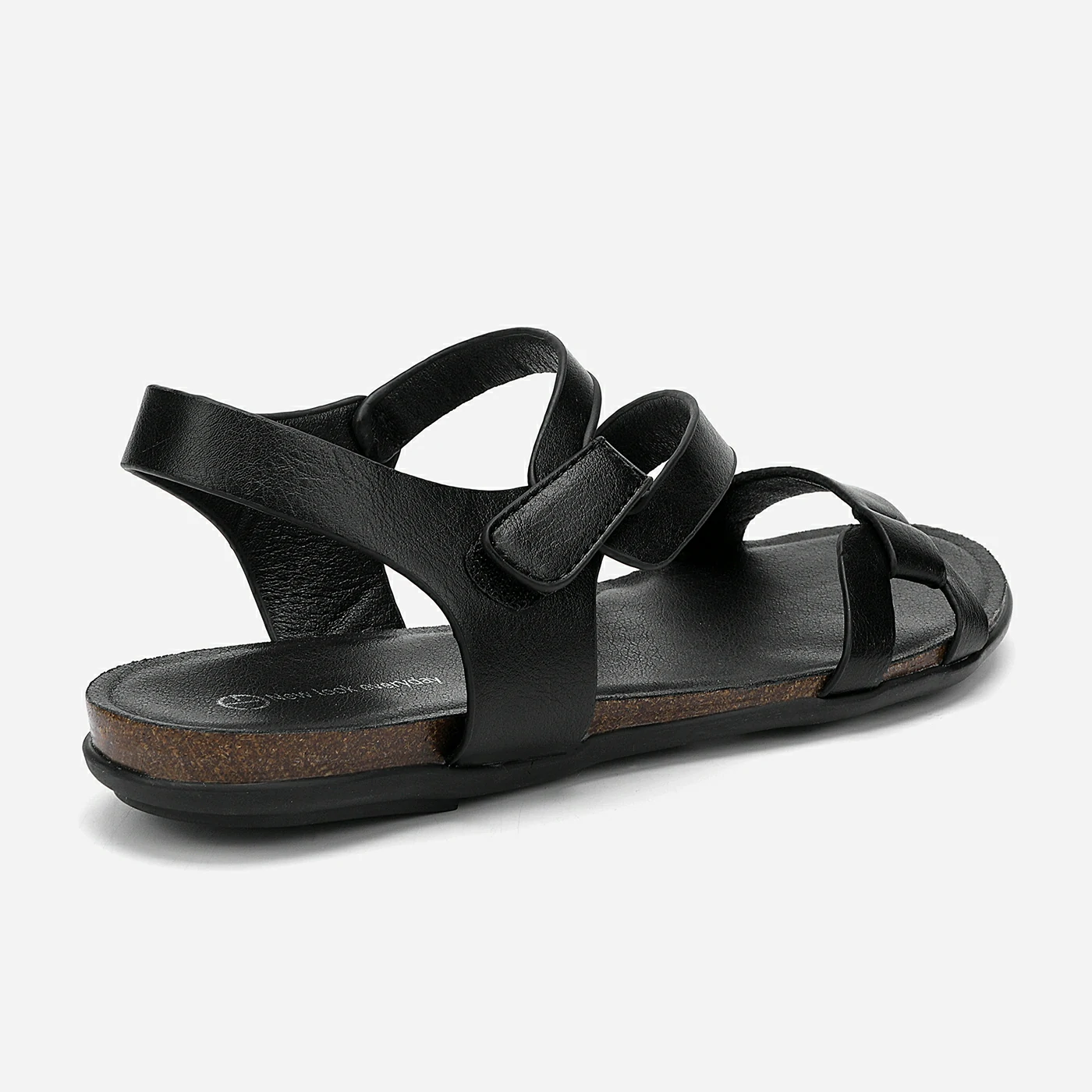 סנדל שטוח שחור 37