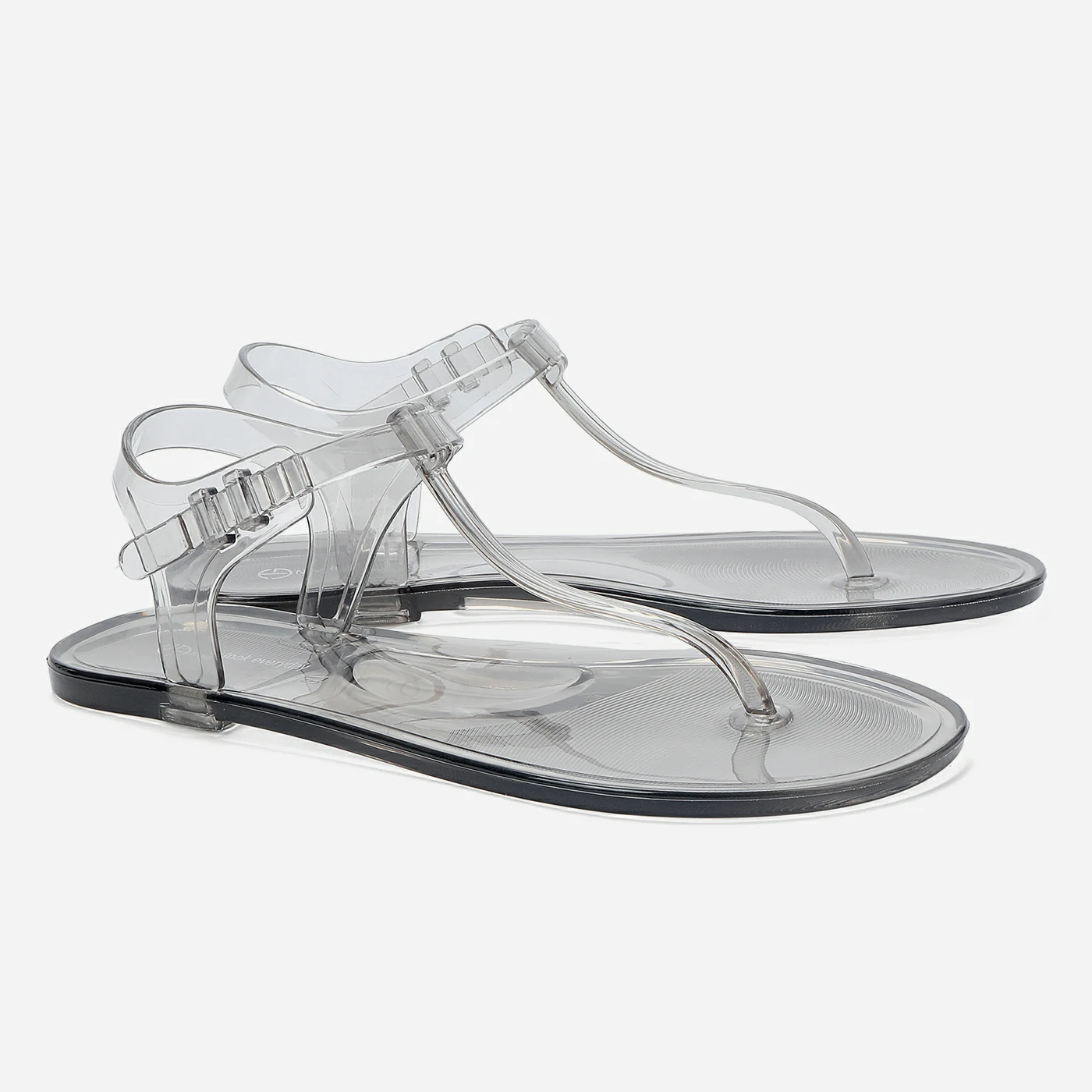 סנדל שטוח אפור 37