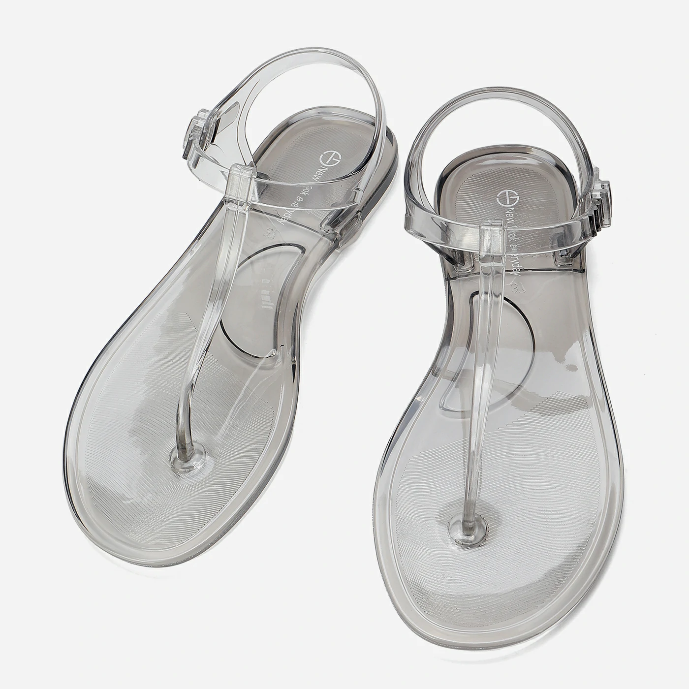 סנדל שטוח אפור 37