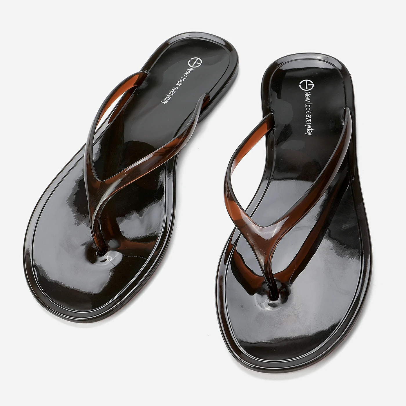 כפכף שטוח חום 37