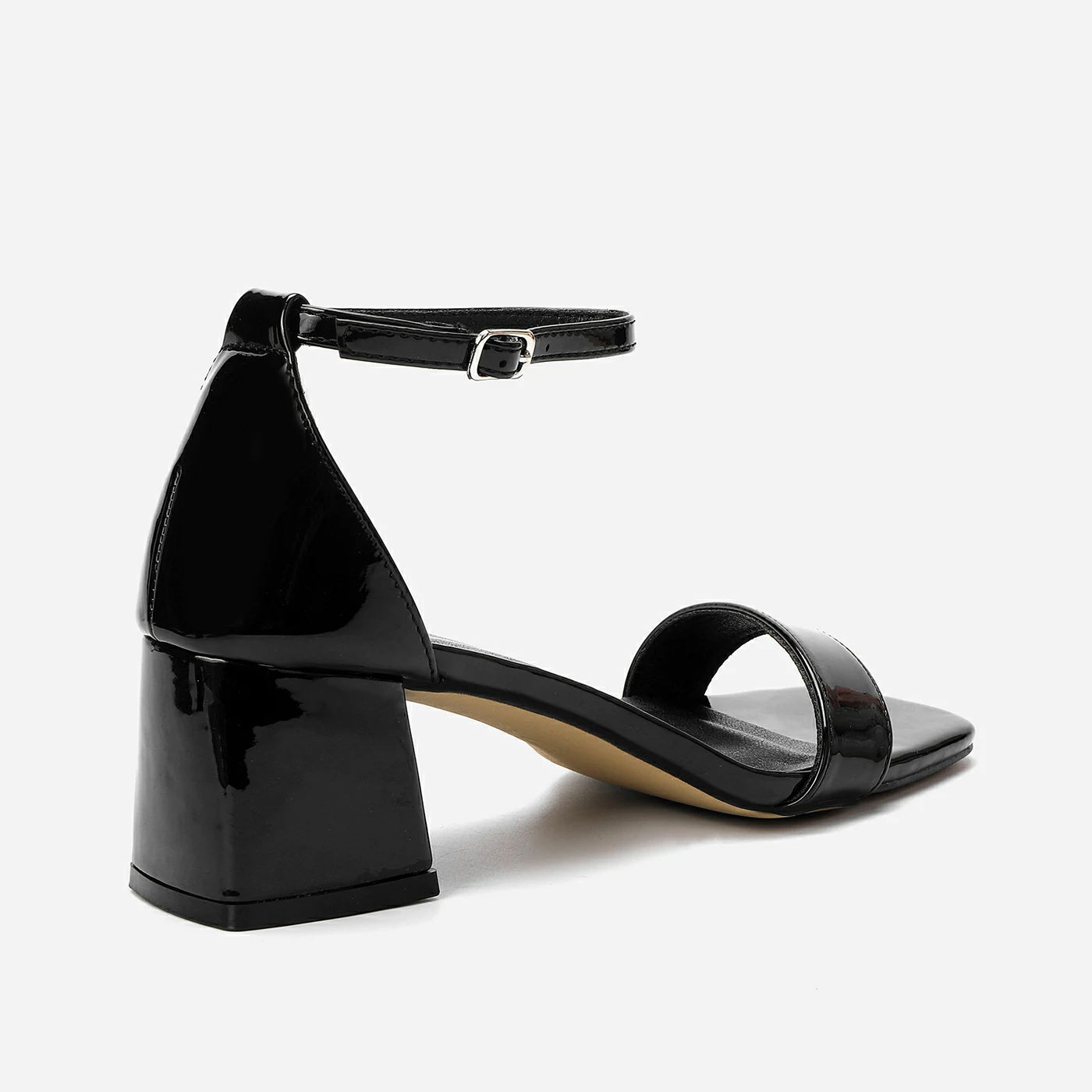 סנדל עקב שחור 36