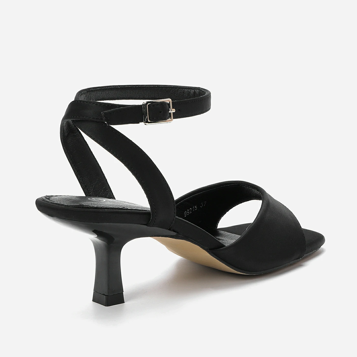 סנדל עקב שחור 37