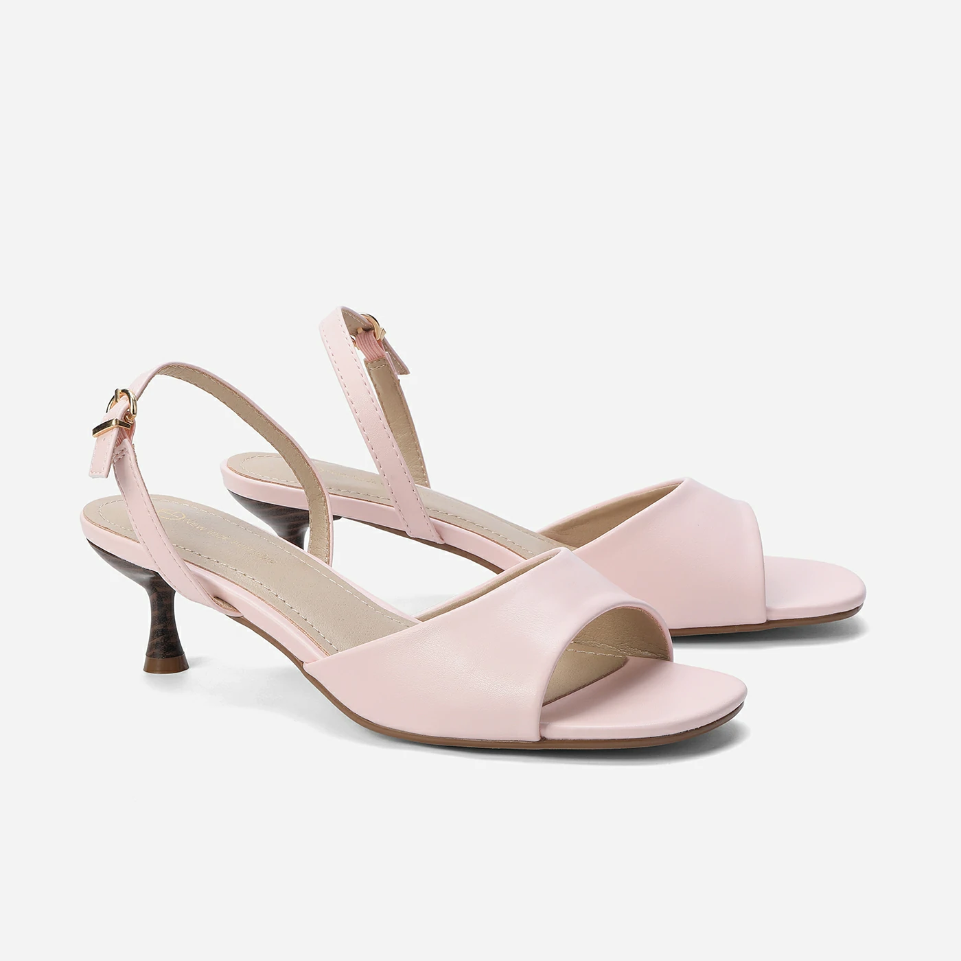 סנדל עקב ורוד 40