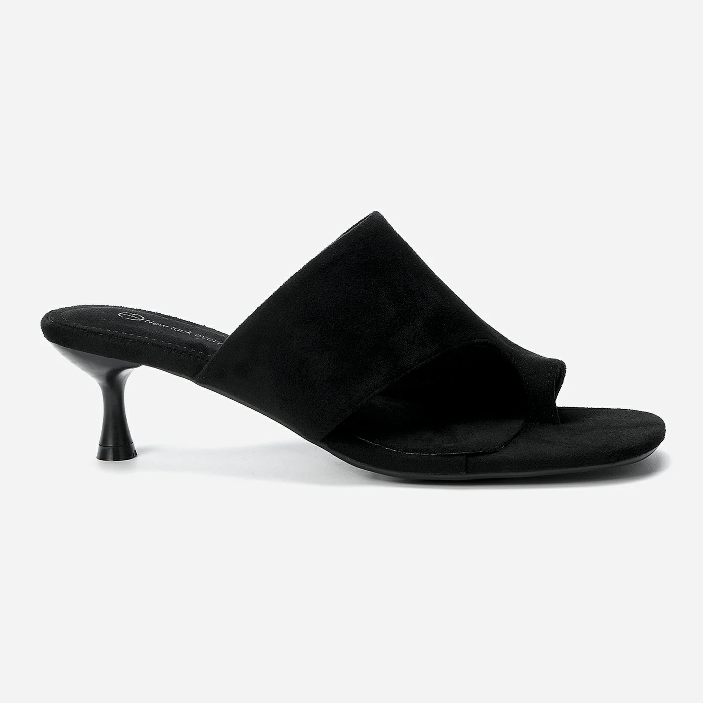 כפכף עקב שחור 36