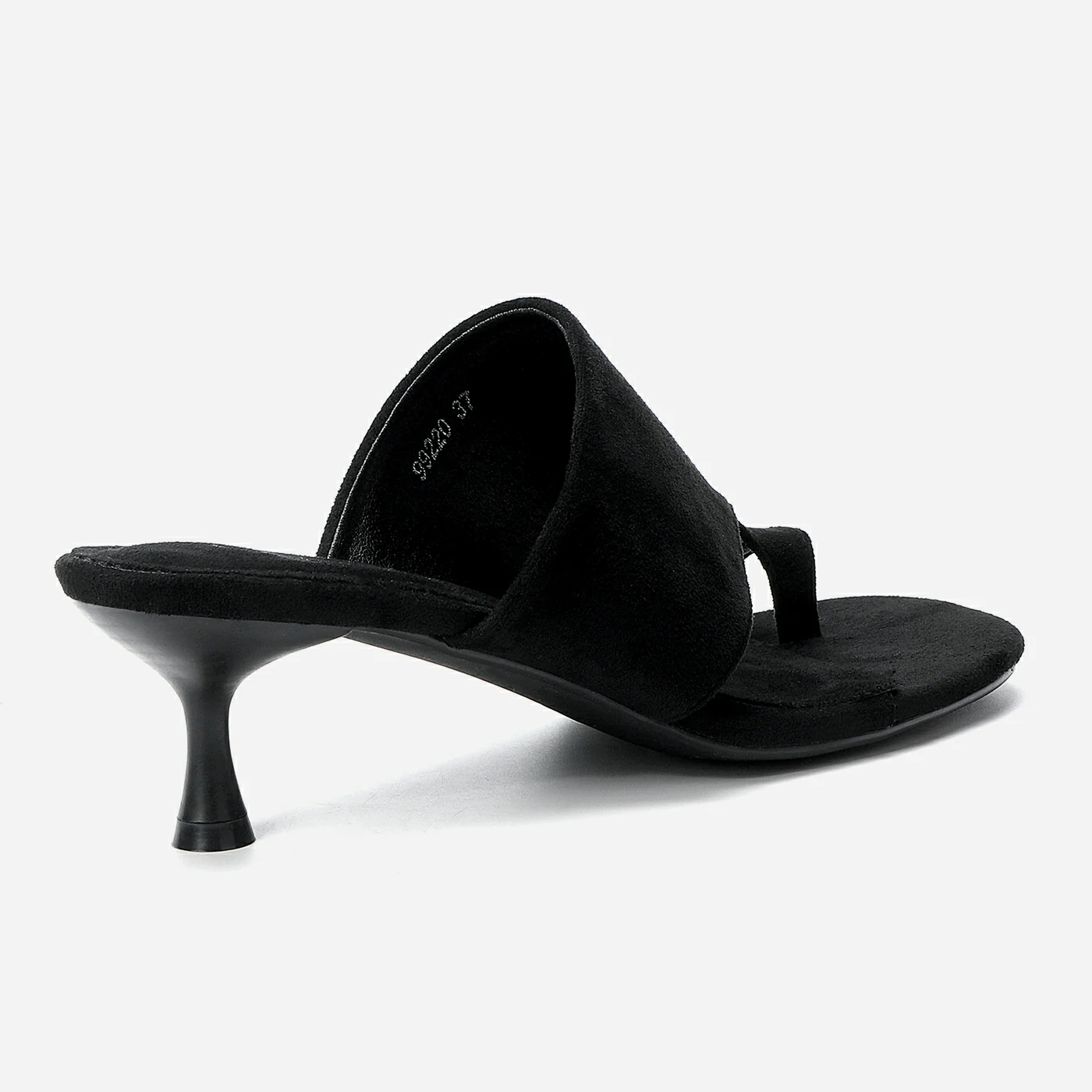 כפכף עקב שחור 36