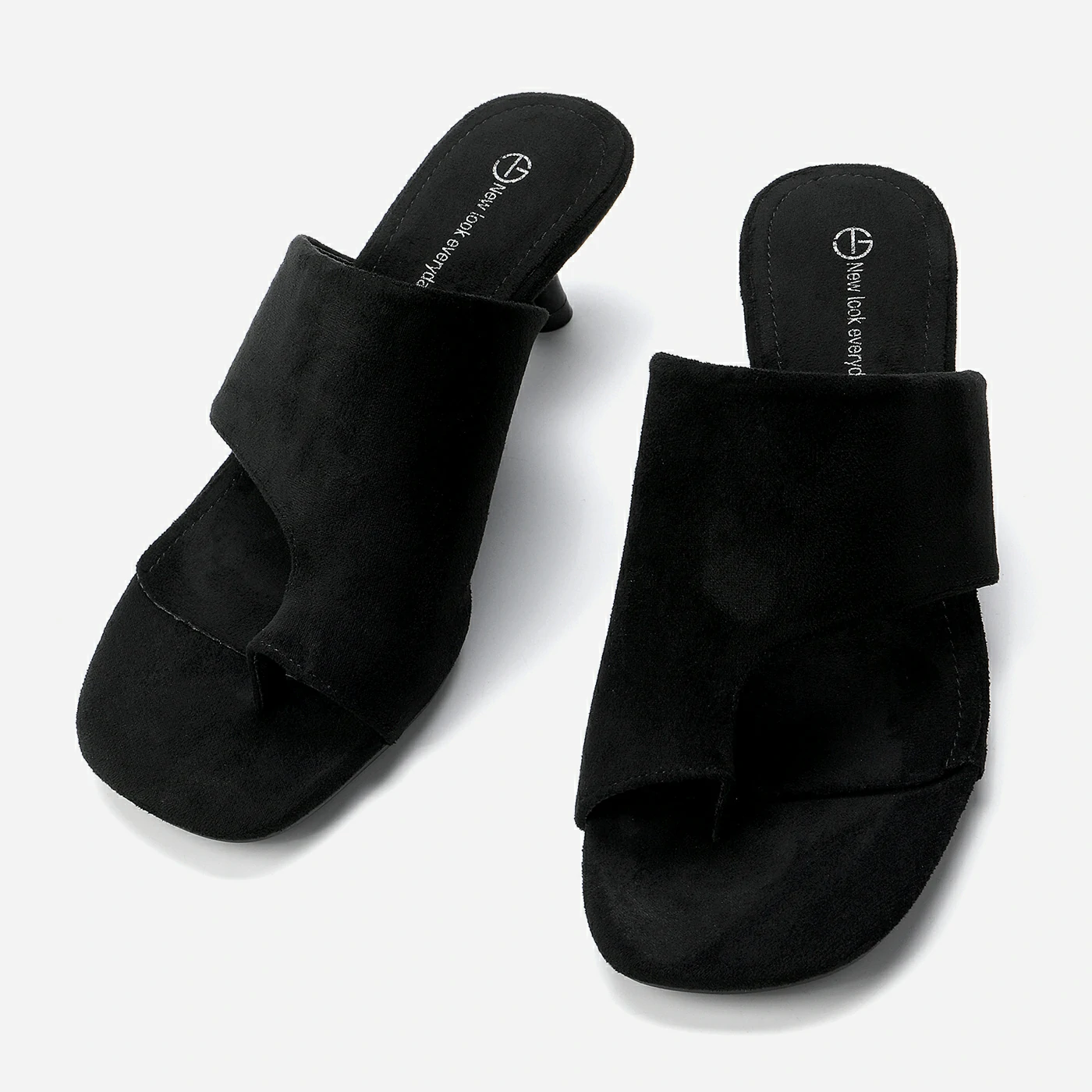 כפכף עקב שחור 36