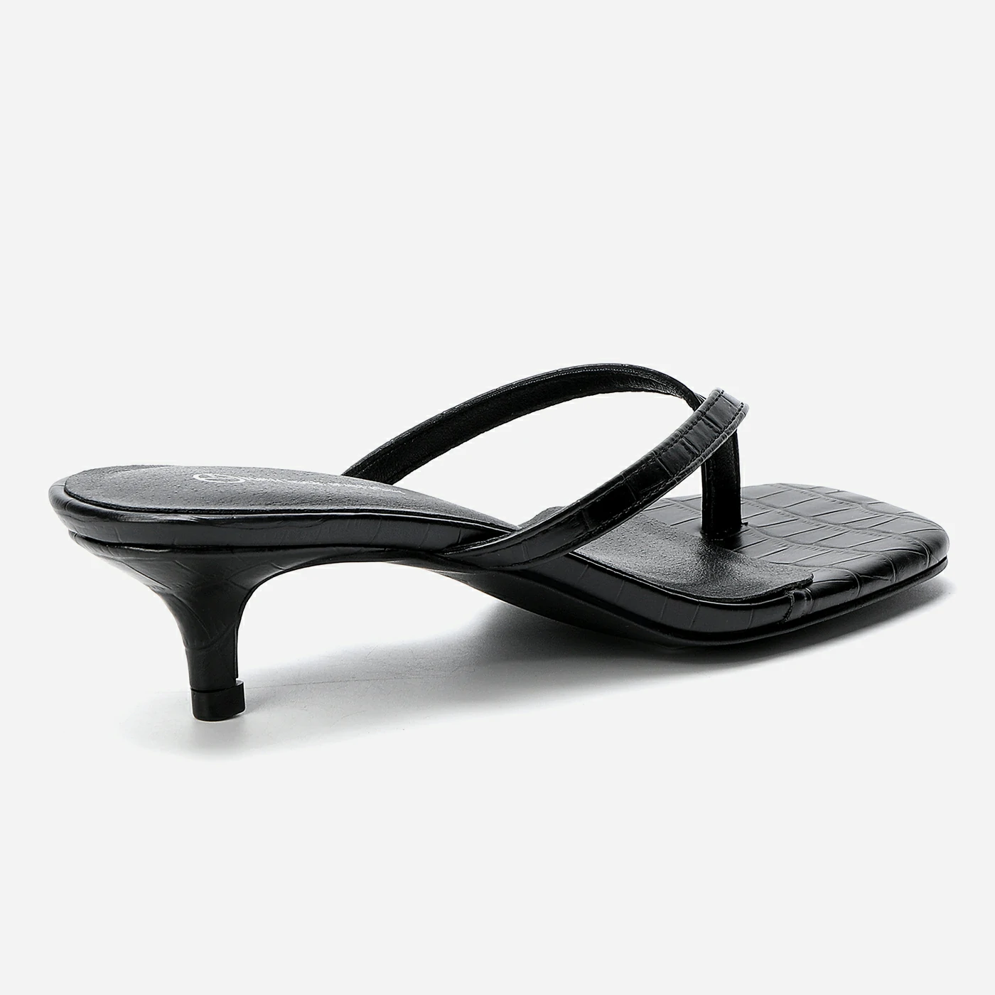 כפכף עקב שחור 38