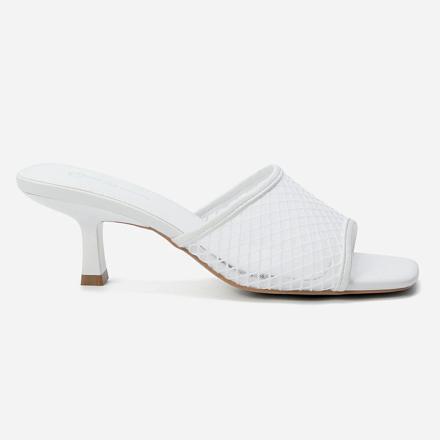 כפכף עקב לבן 38