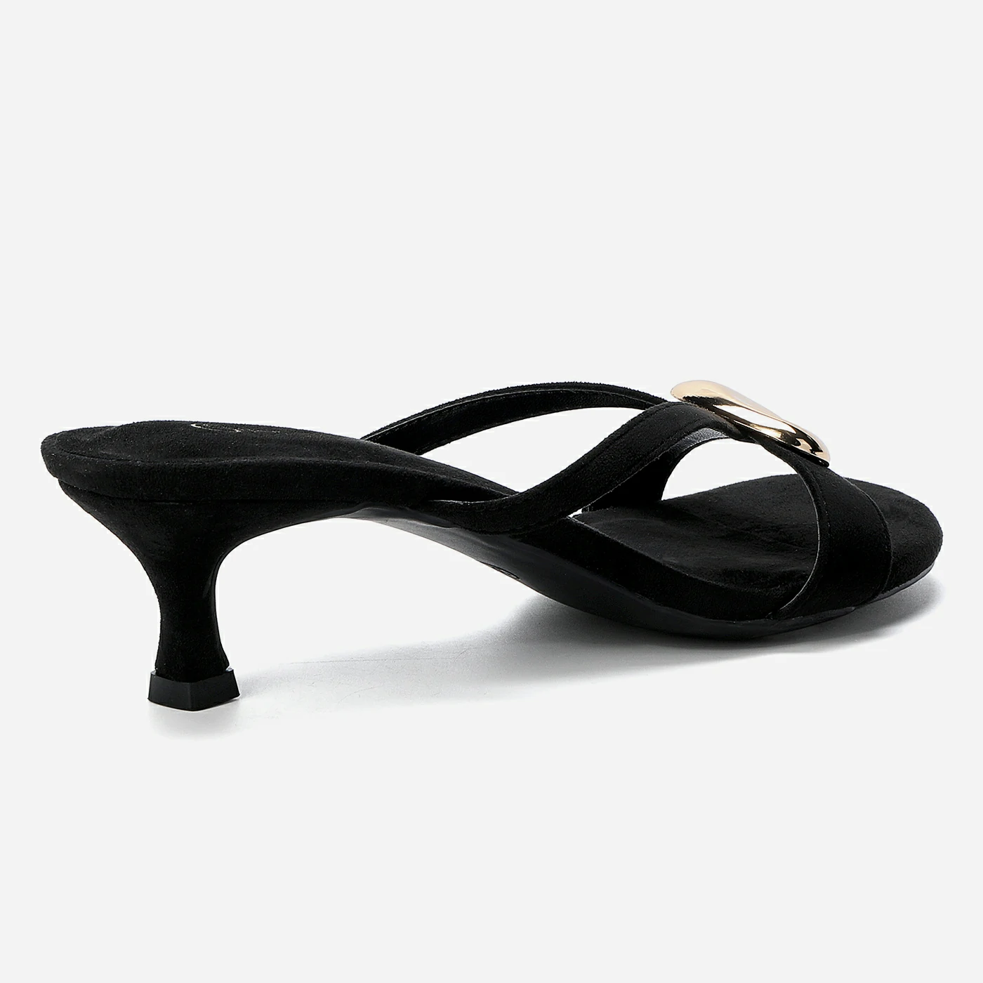 כפכף עקב שחור 41