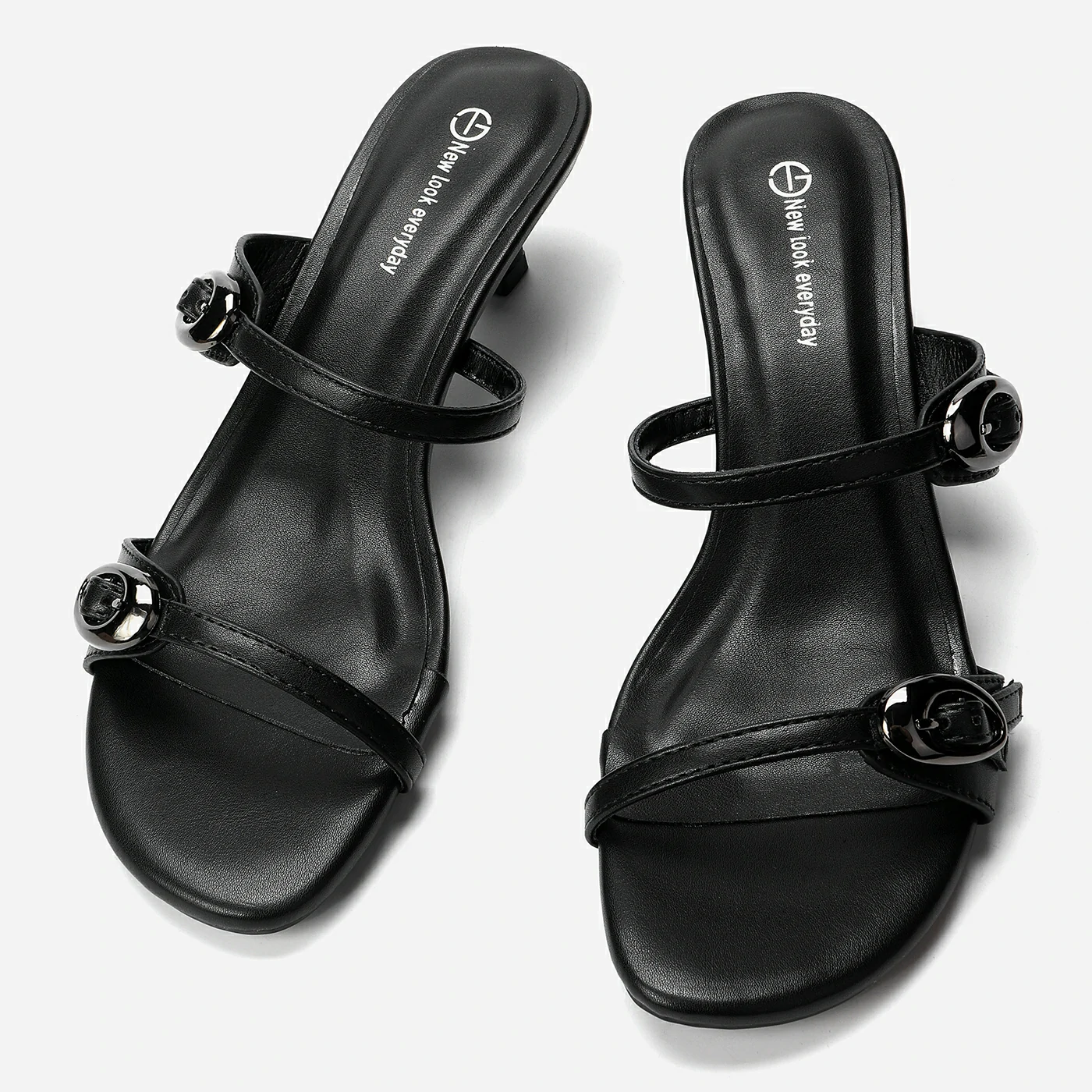 כפכף עקב שחור 36