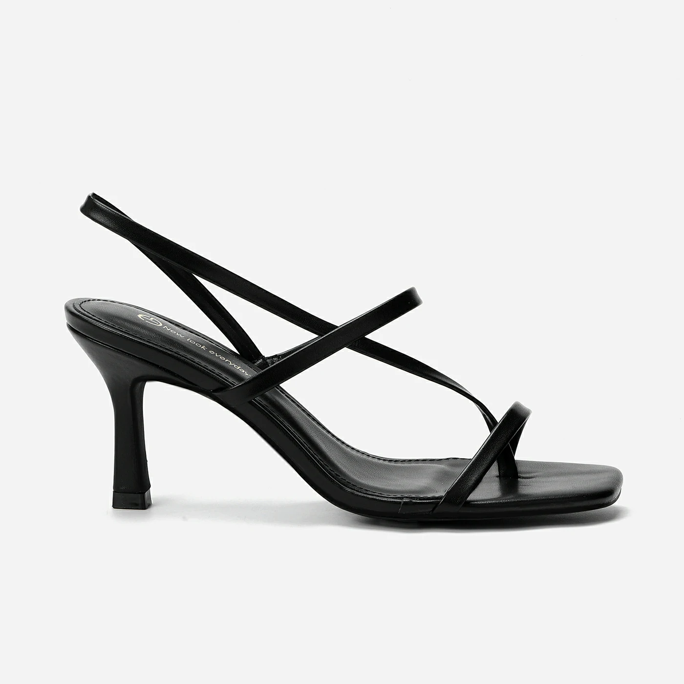 סנדל עקב שחור 37