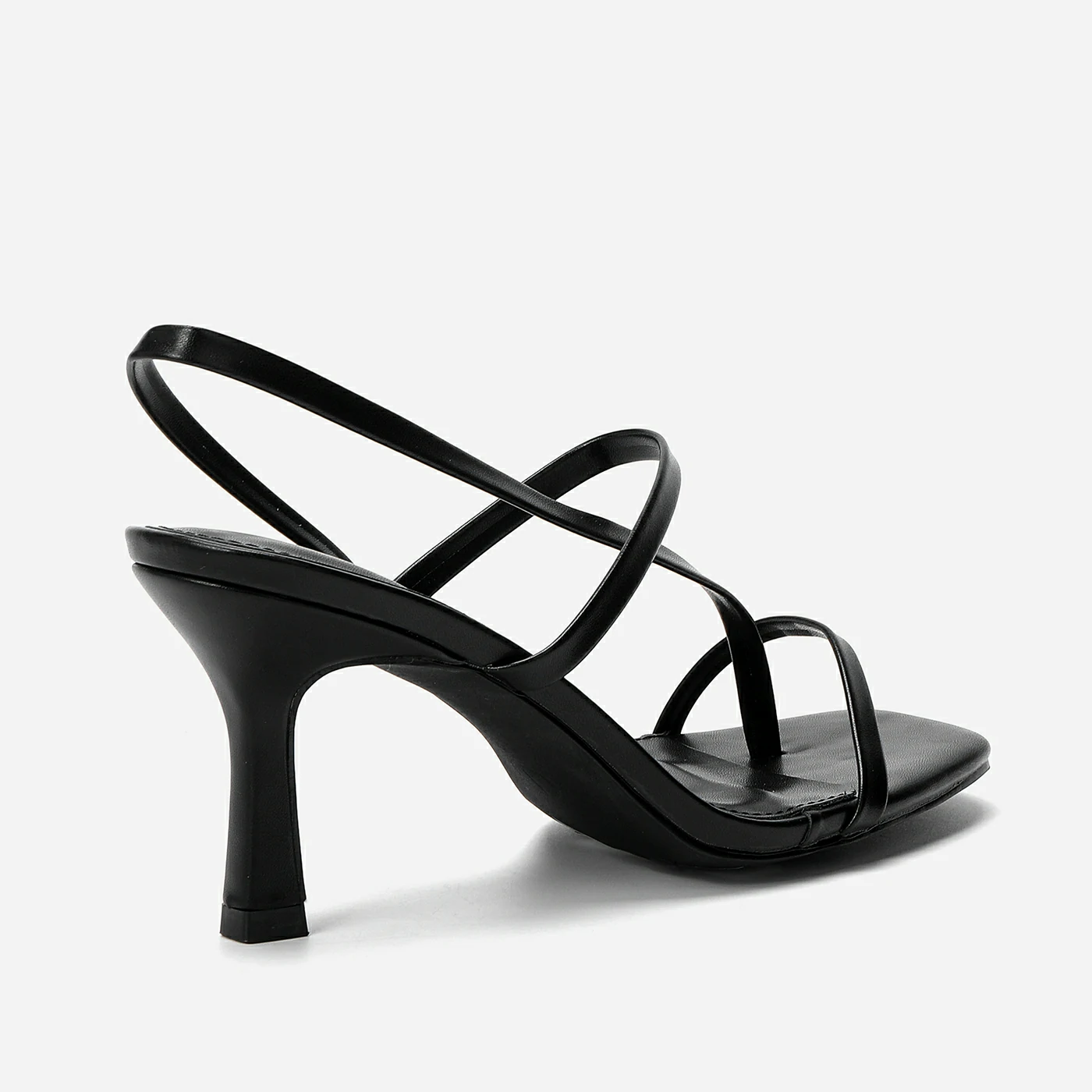 סנדל עקב שחור 37