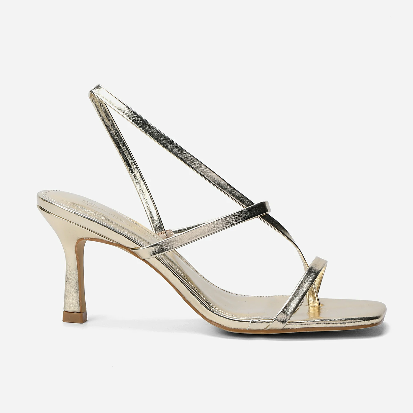 סנדל עקב זהב 36