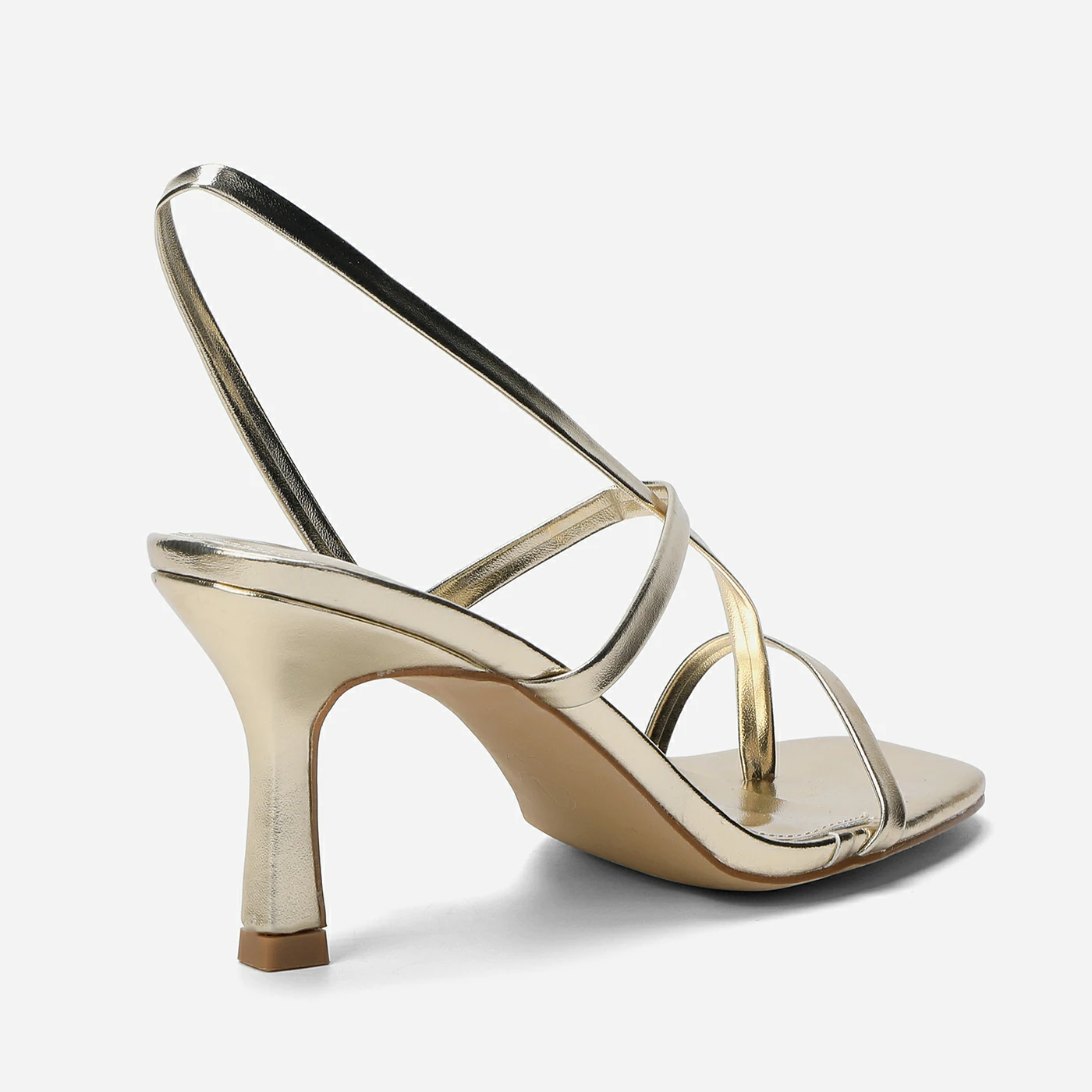 סנדל עקב זהב 36