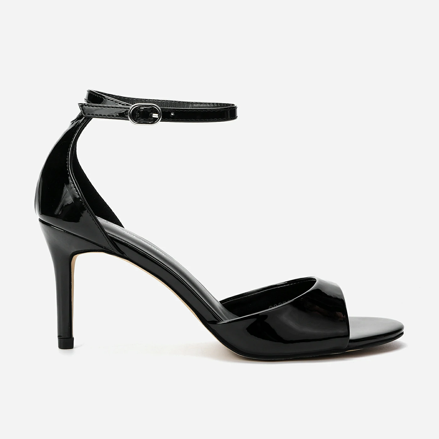 סנדל עקב שחור 38