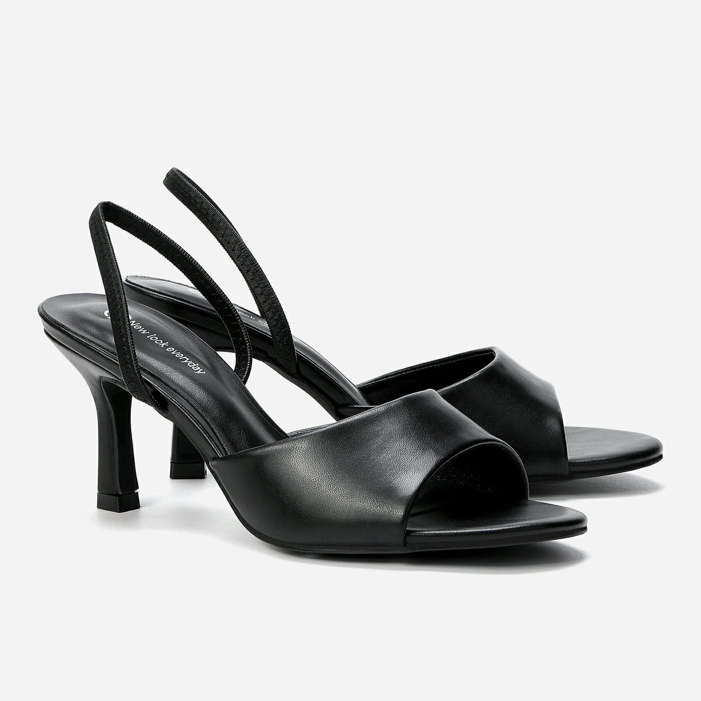 סנדל עקב שחור 37