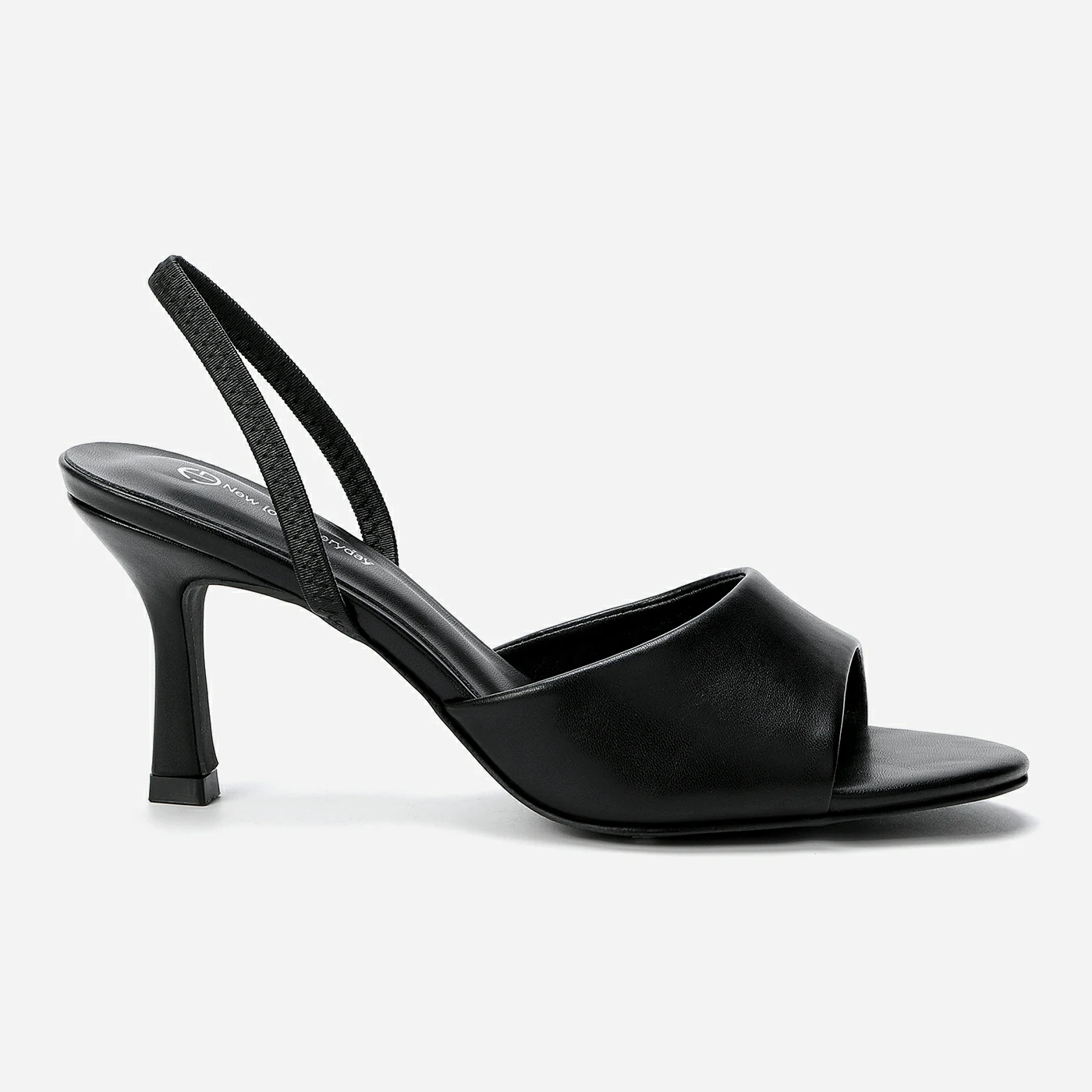 סנדל עקב שחור 37