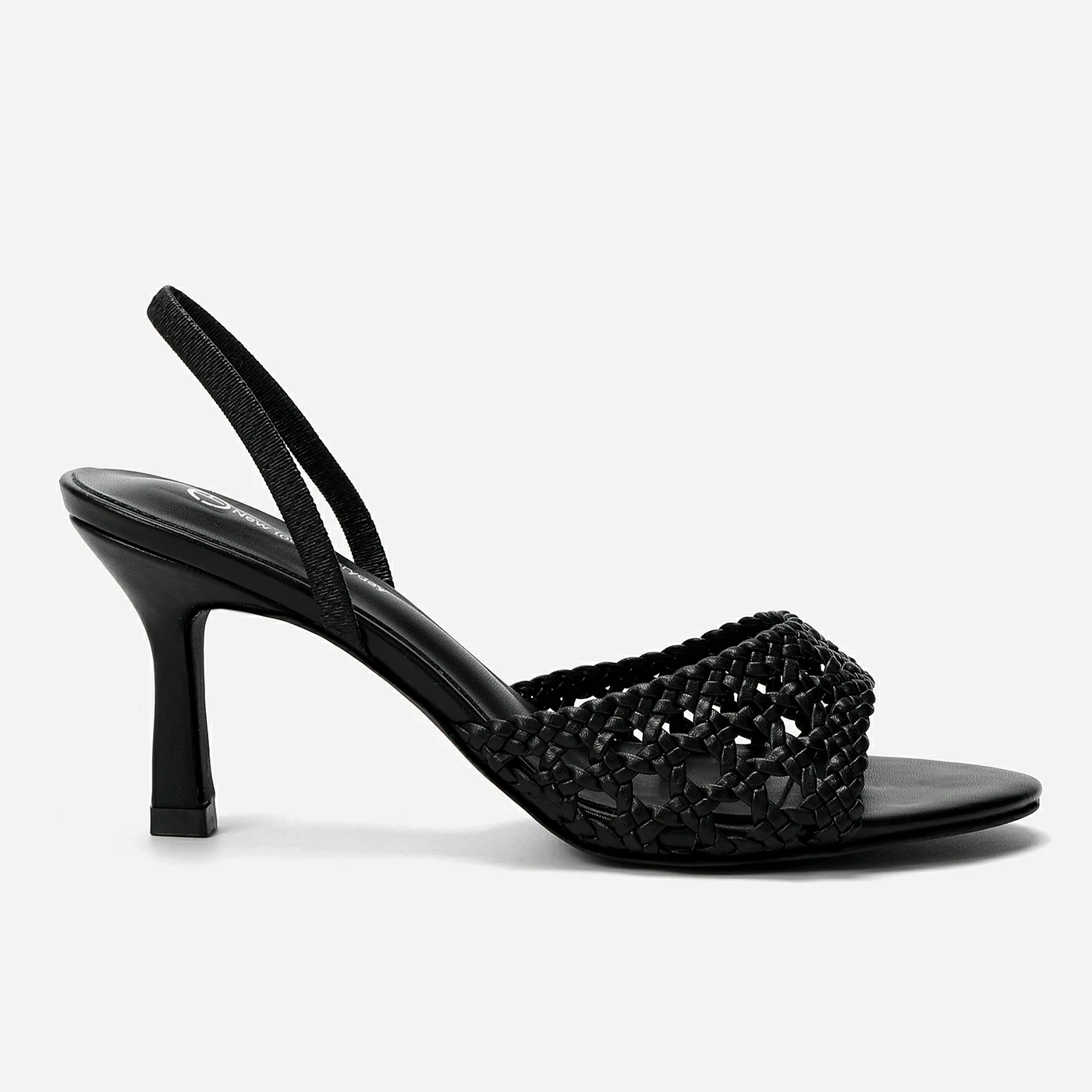 סנדל עקב שחור 37