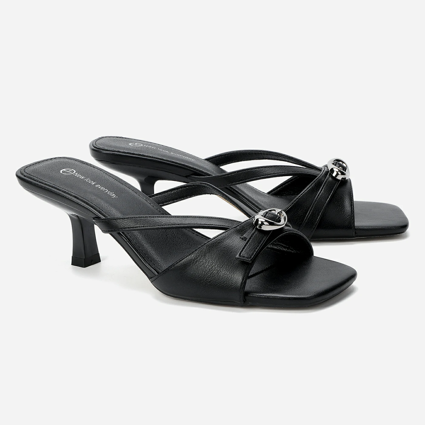 כפכף עקב שחור 40