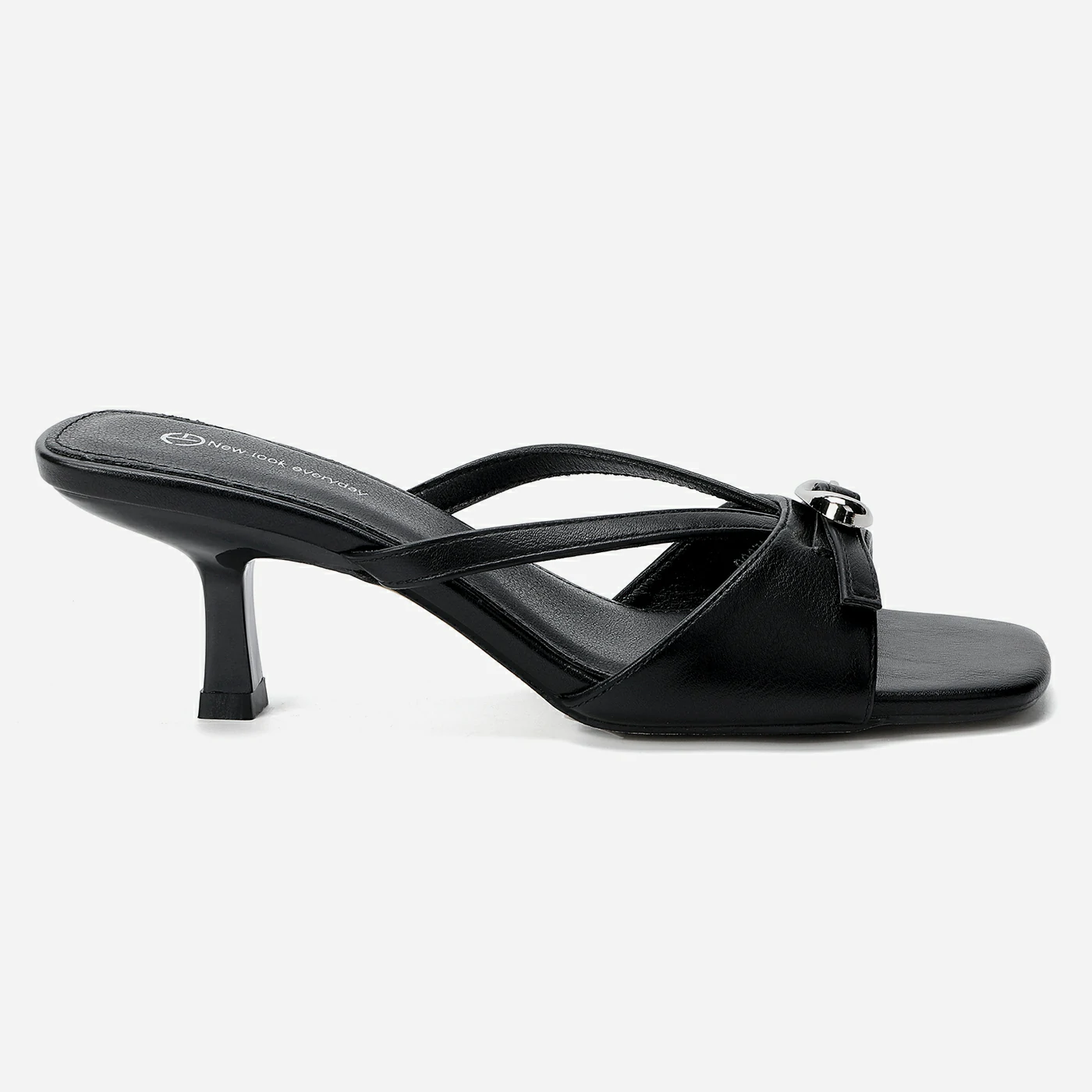 כפכף עקב שחור 40