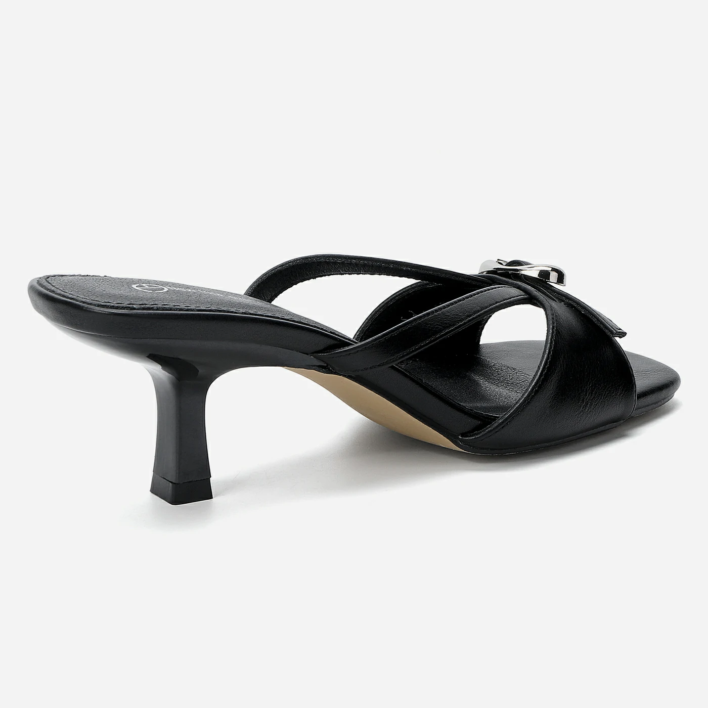 כפכף עקב שחור 40