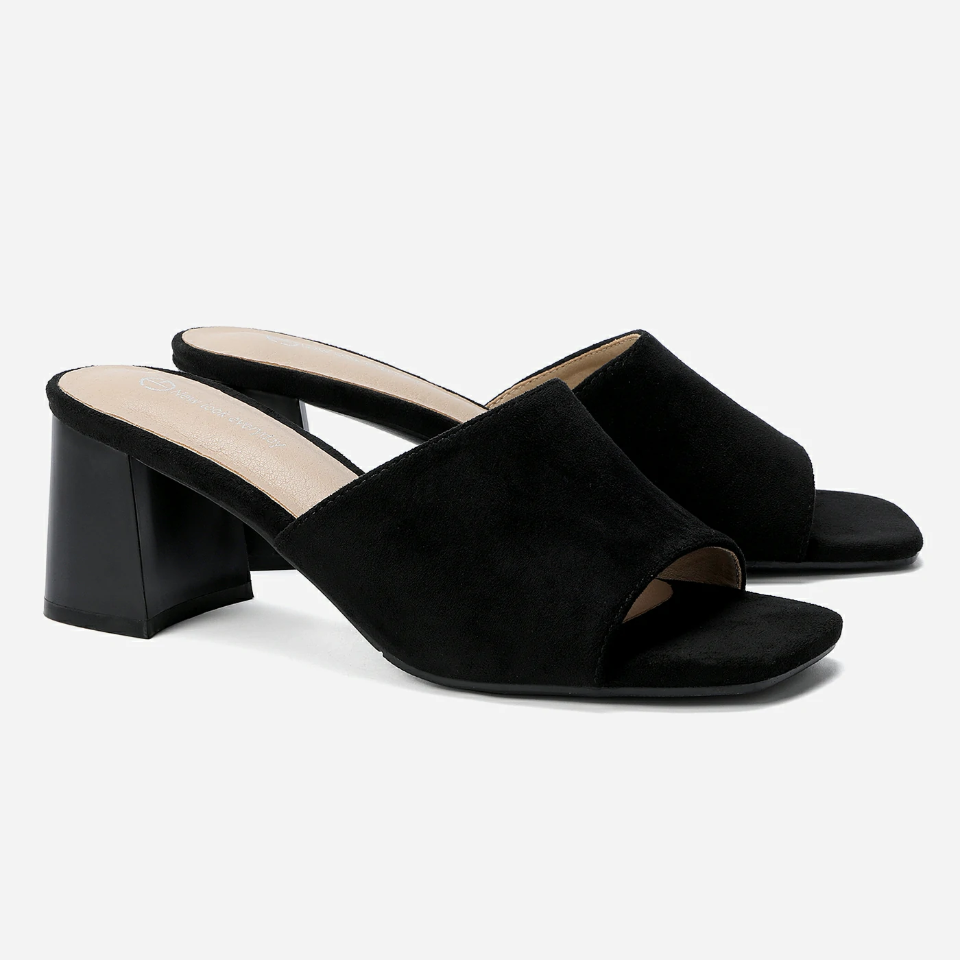 כפכף עקב שחור 39