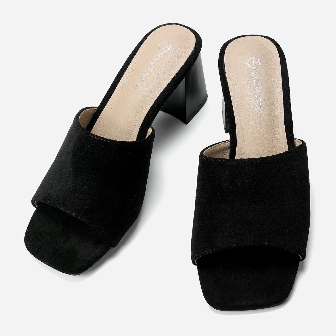 כפכף עקב שחור 39