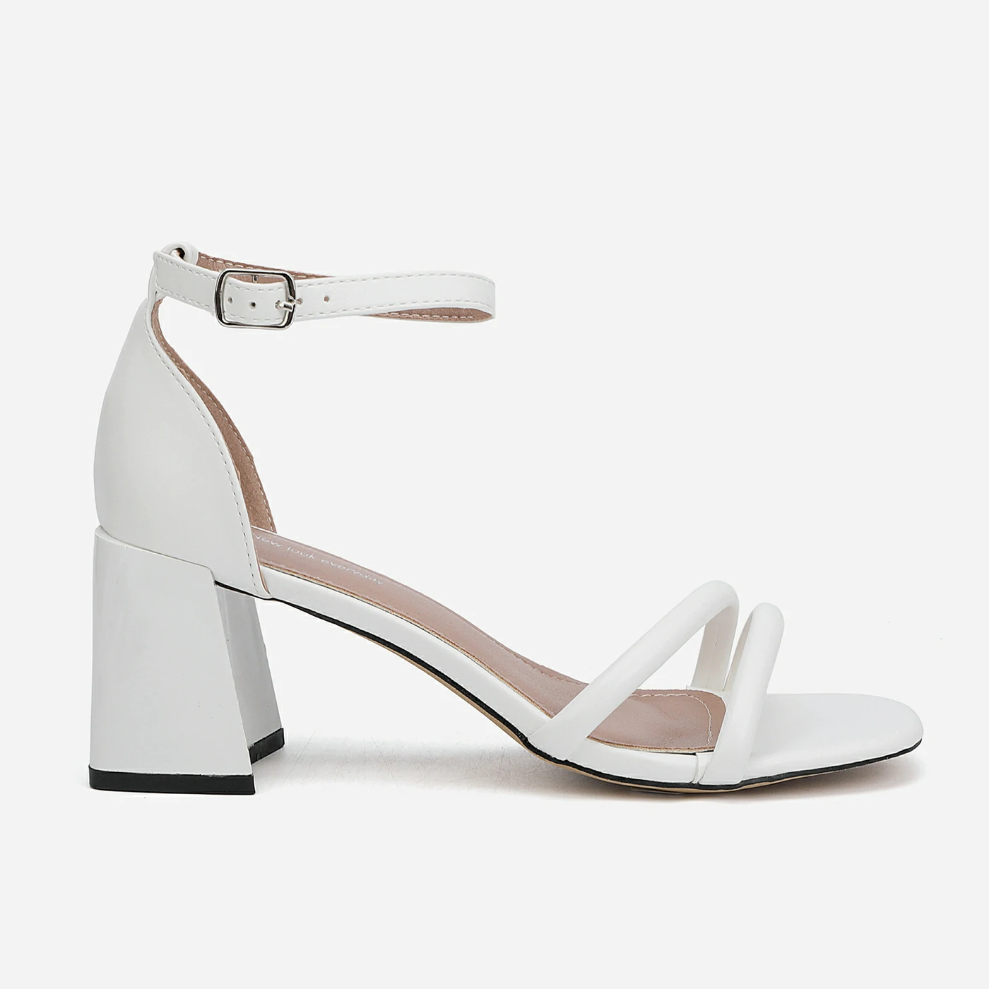 סנדל עקב לבן 38