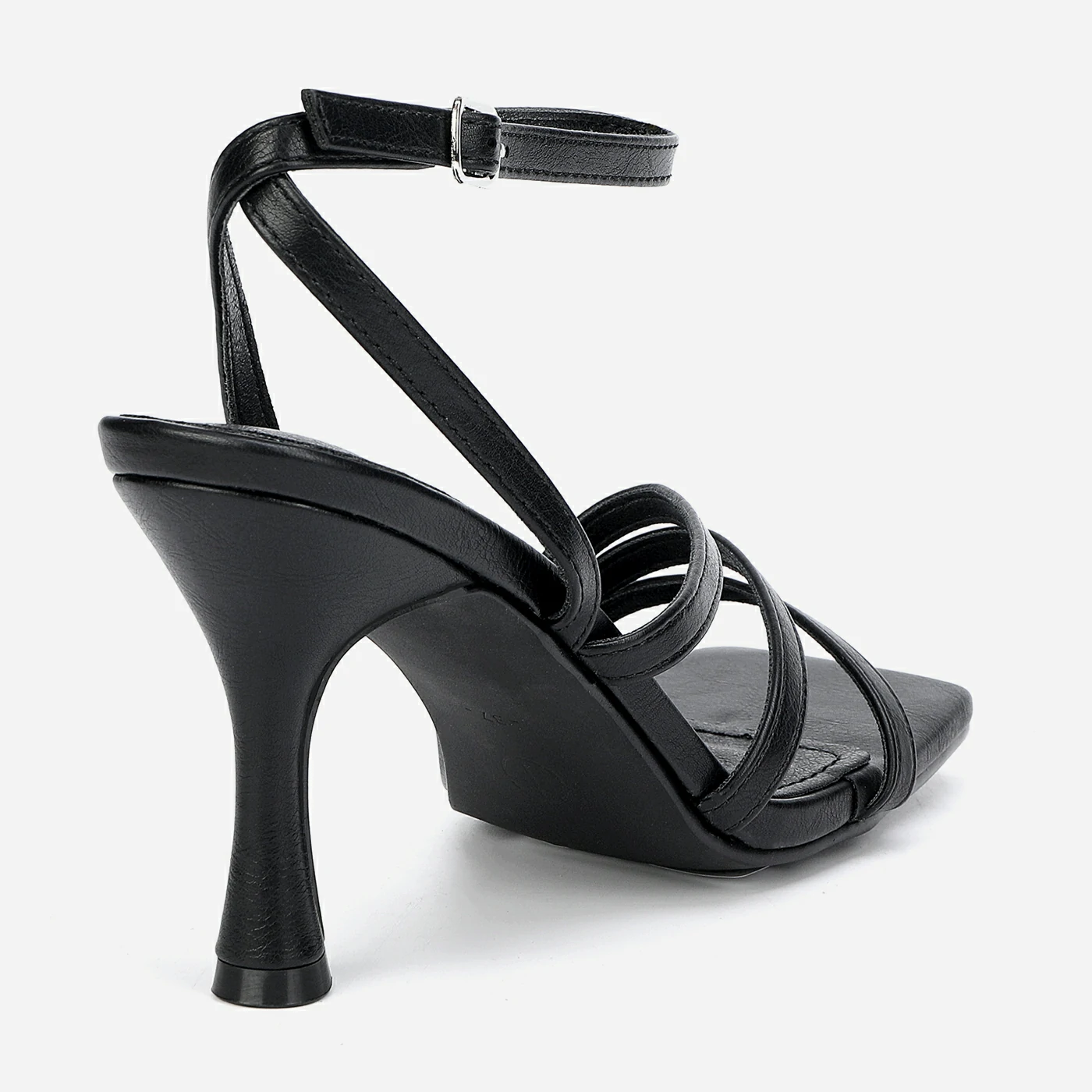 סנדל עקב שחור 39