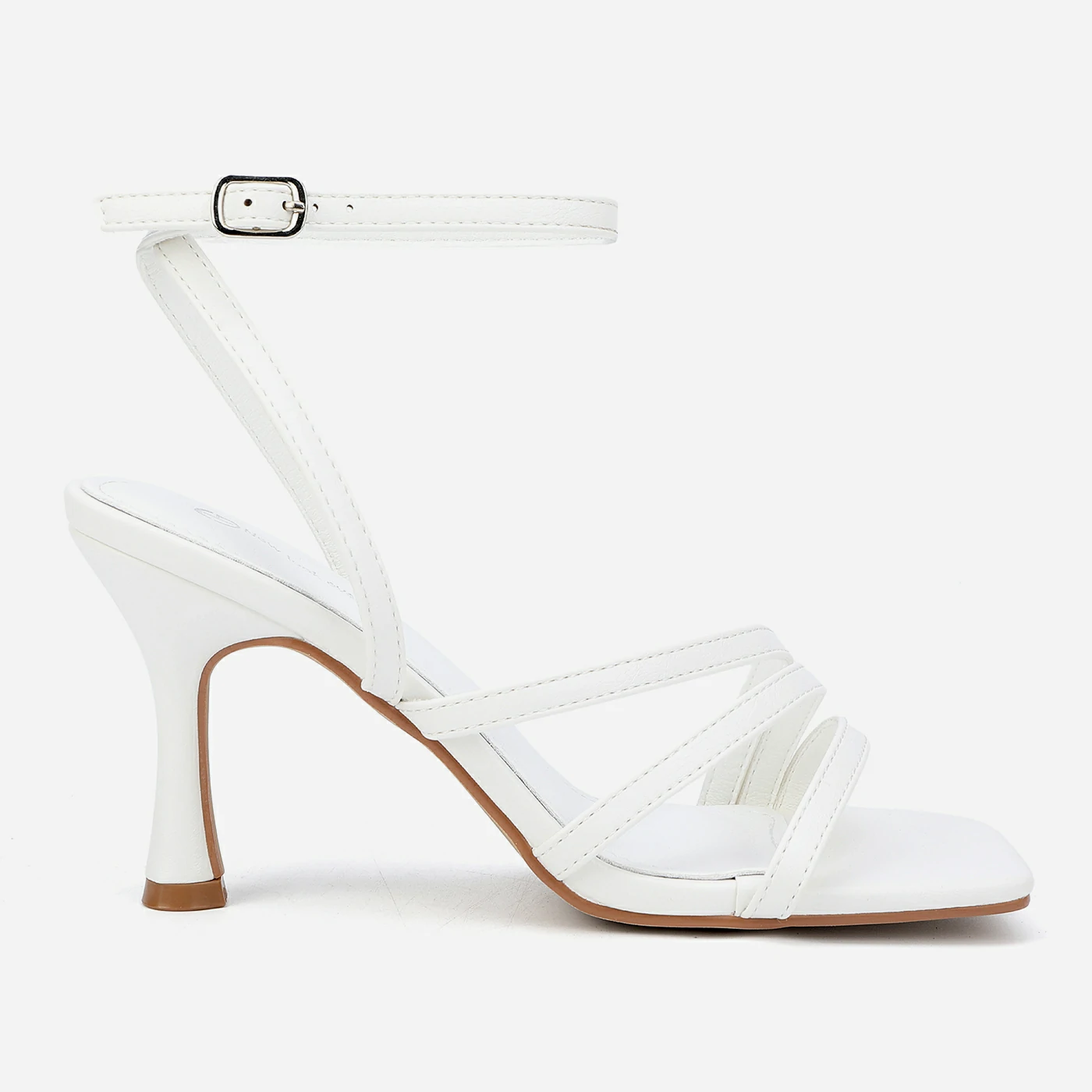 סנדל עקב לבן 39