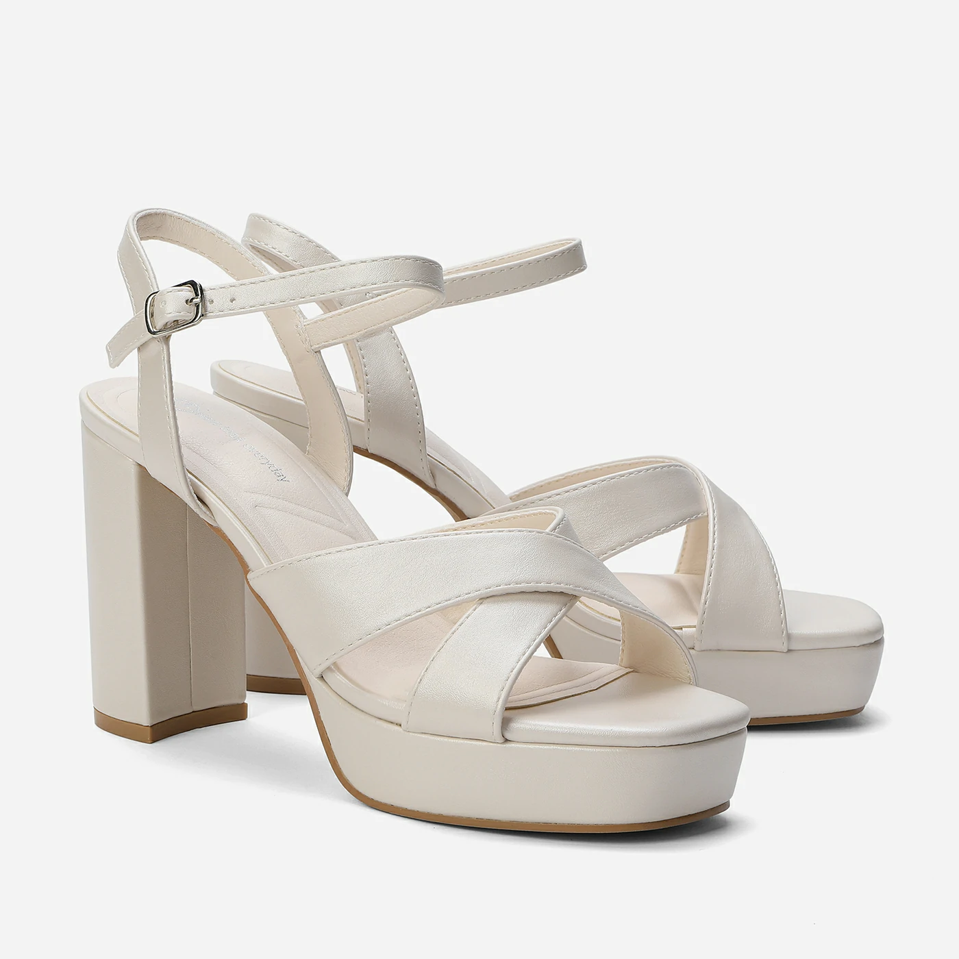 סנדל עקב פנינה 41