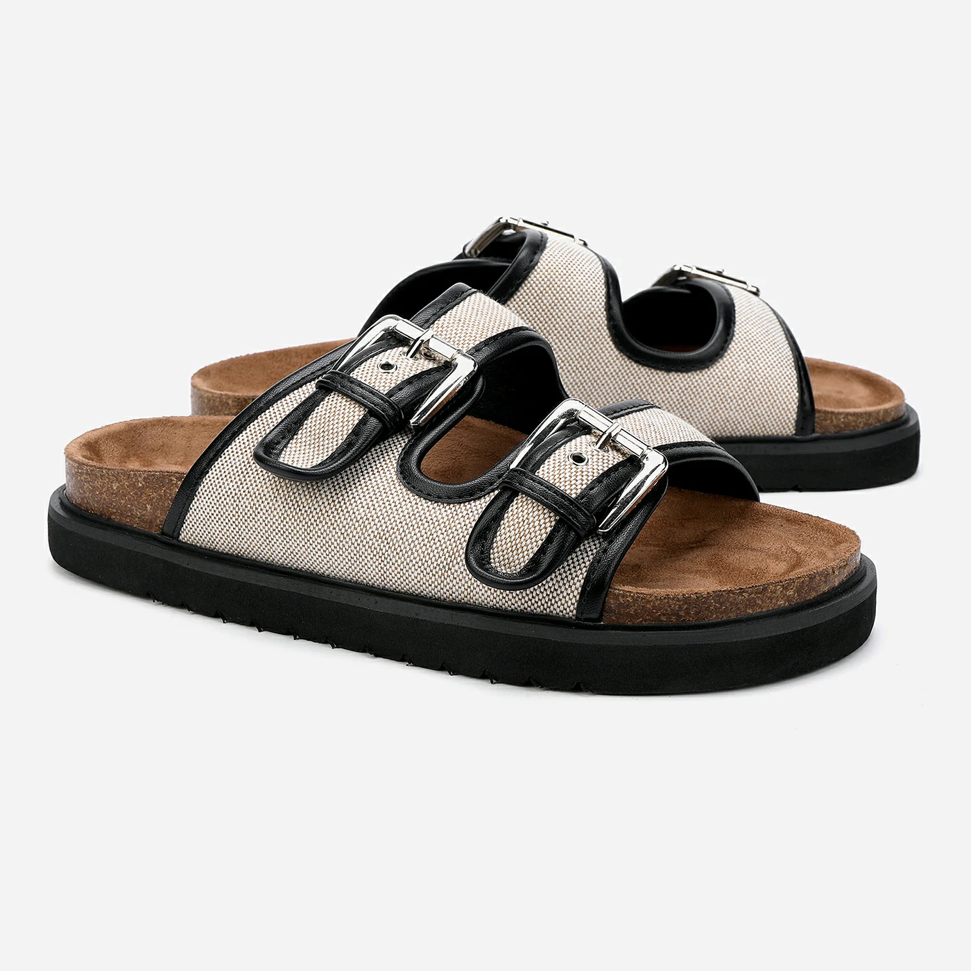 כפכף שטוח שחור 38