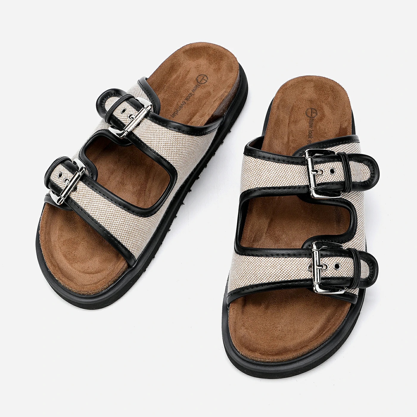 כפכף שטוח שחור 38