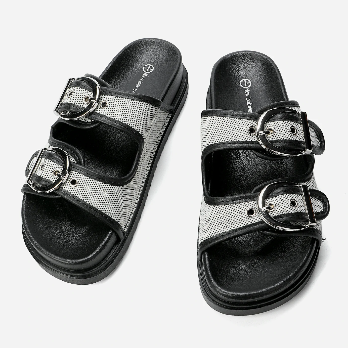 כפכף שטוח שחור 38