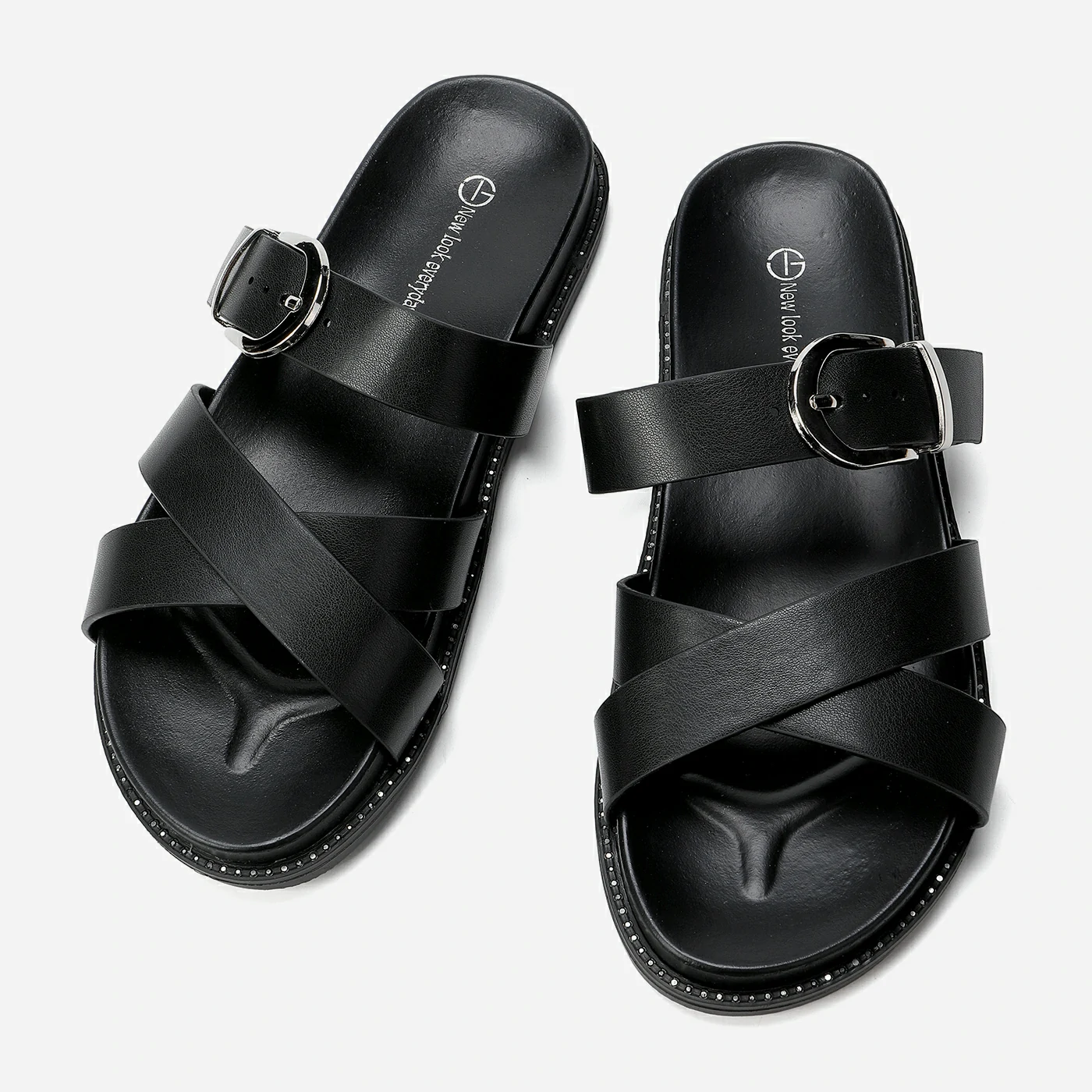 כפכף שטוח שחור 37