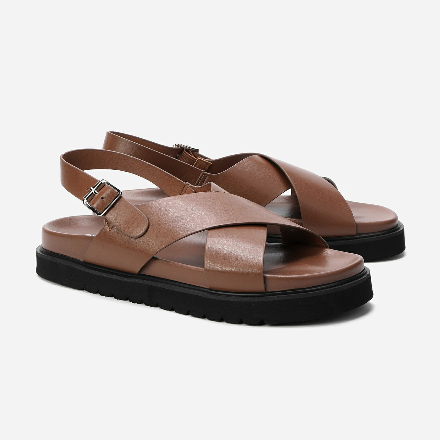 סנדל פלטפורמה מוקה 41